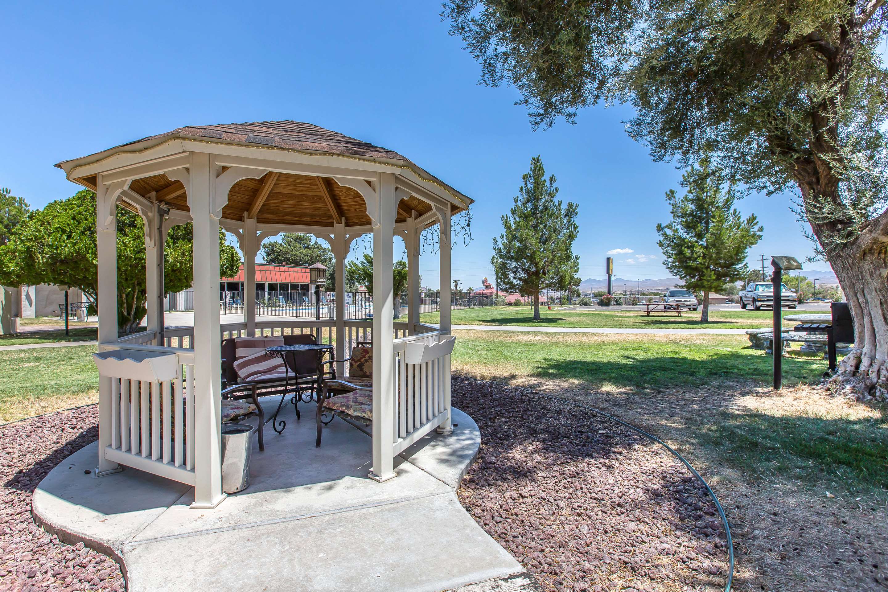 Hotel gazebo