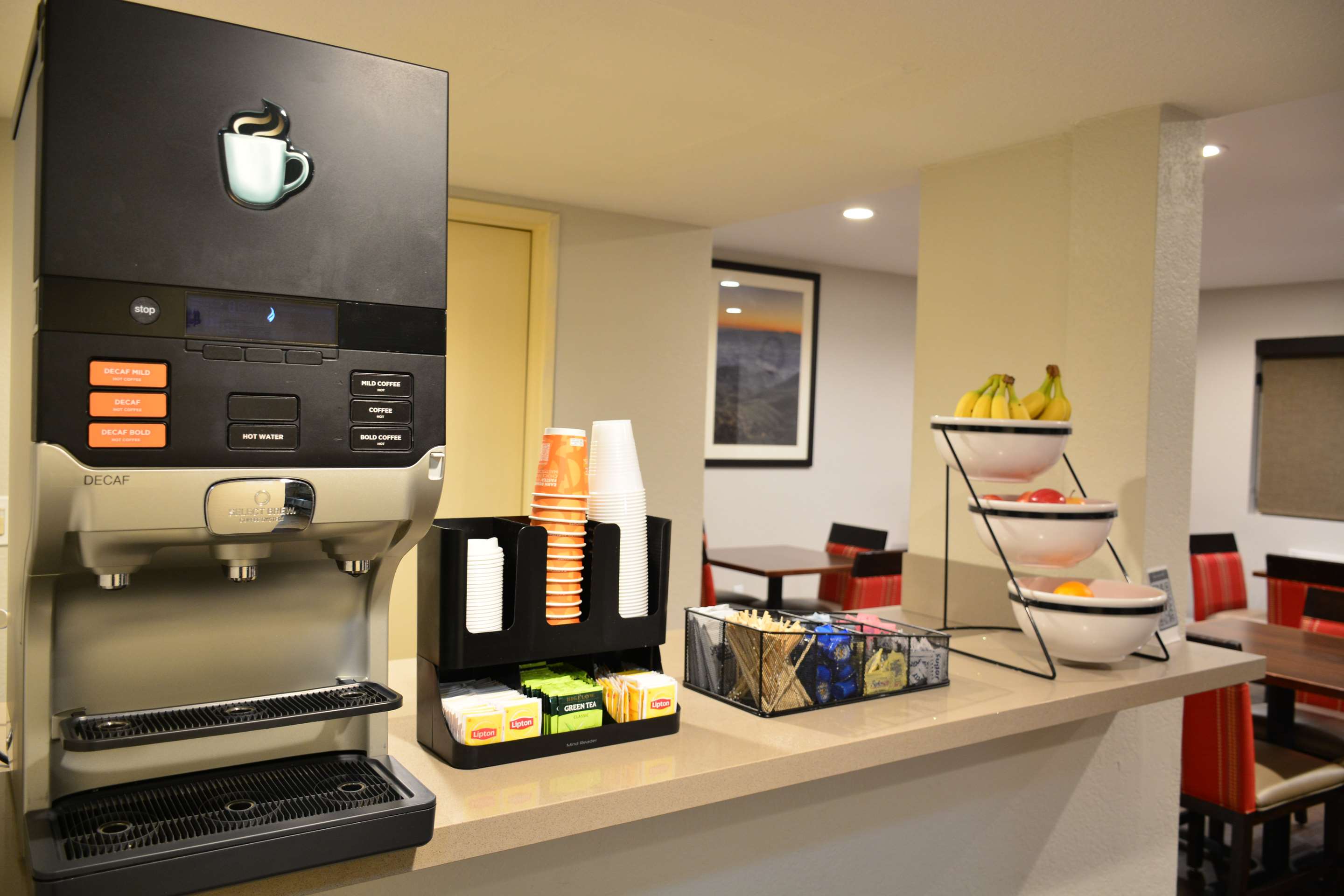 Assorted breakfast items | Comfort Inn & Suites Moreno Valley near March Air Reserve Base