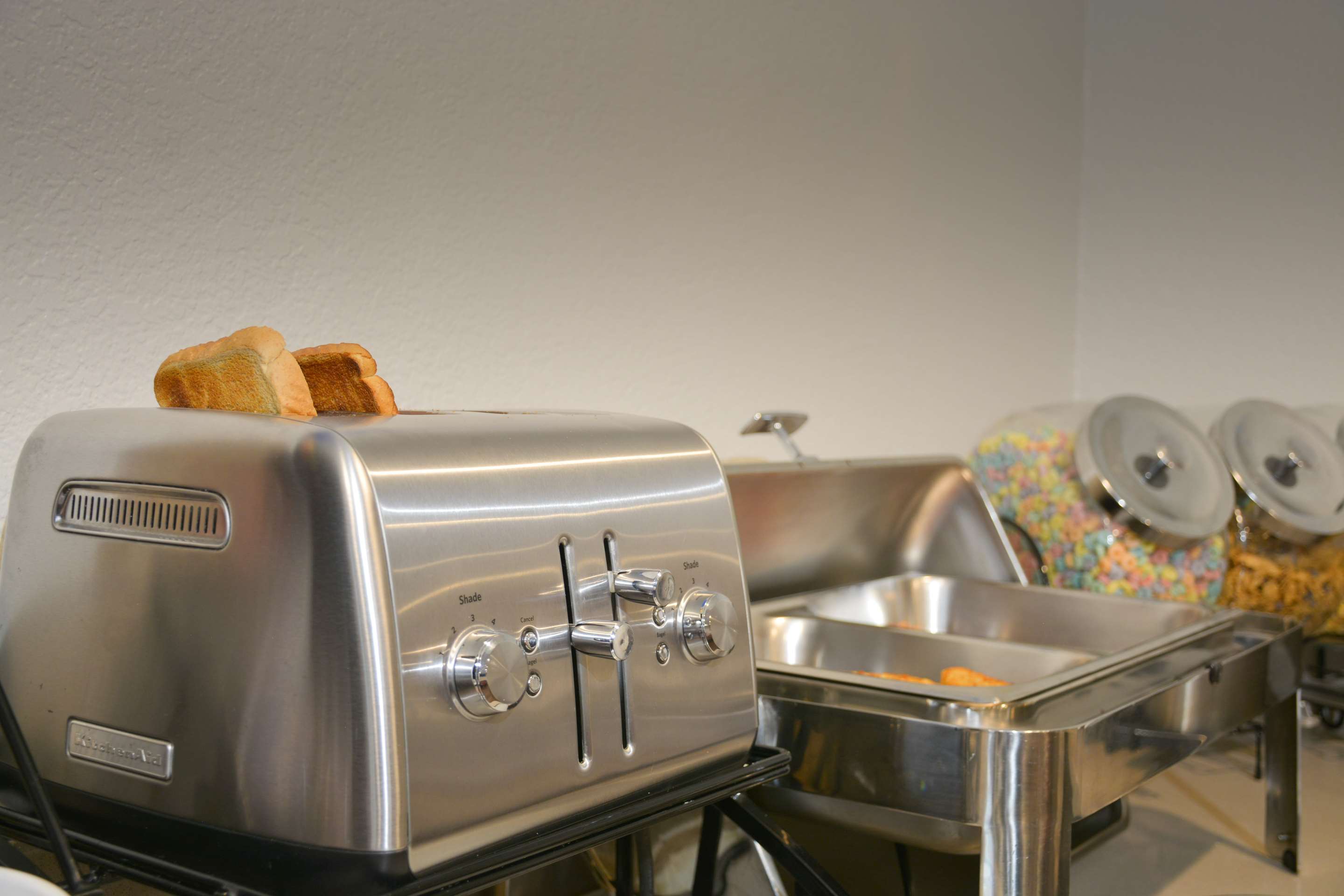 Breakfast area | Comfort Inn & Suites Moreno Valley near March Air Reserve Base