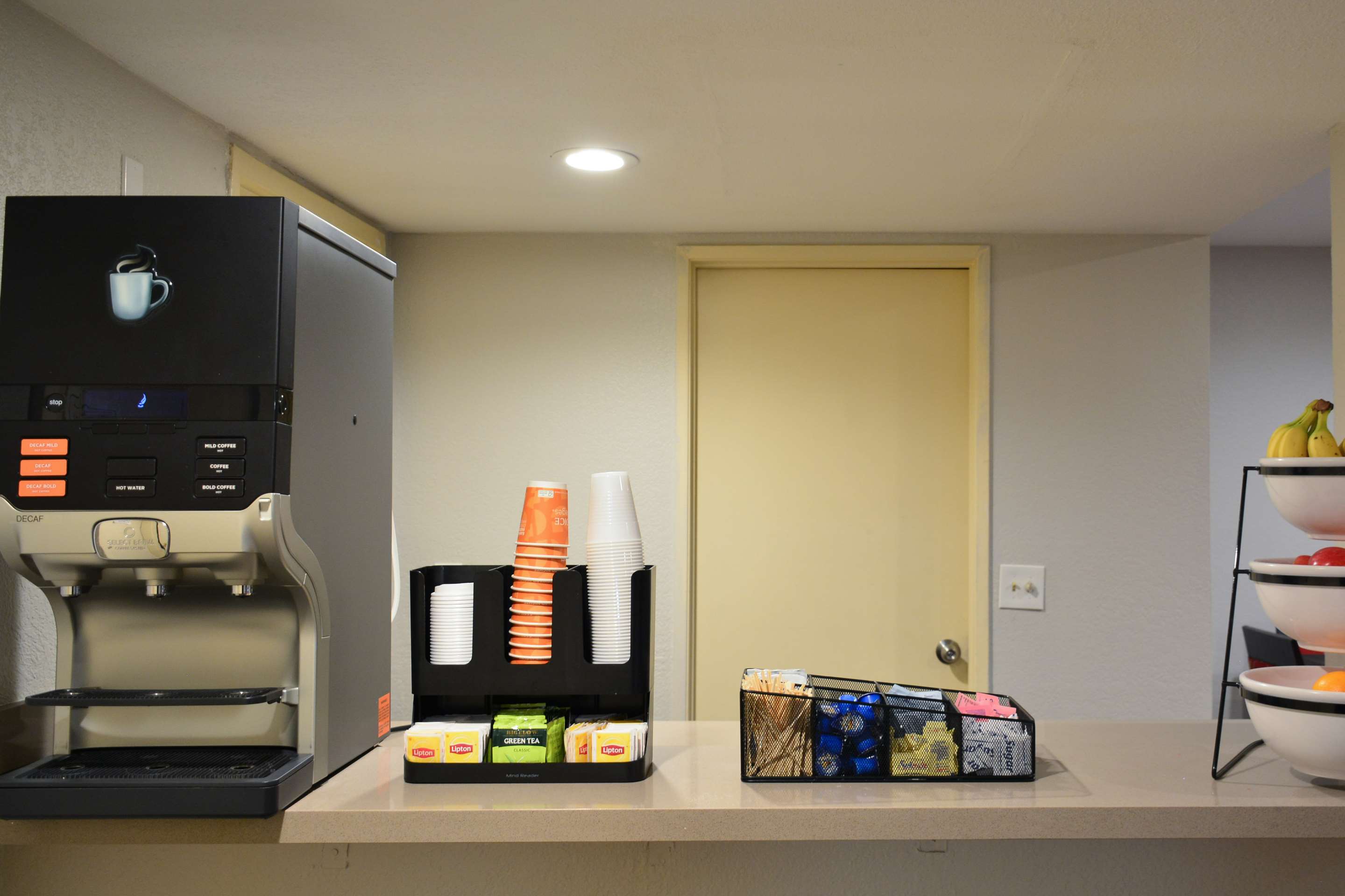 Assorted breakfast items | Comfort Inn & Suites Moreno Valley near March Air Reserve Base