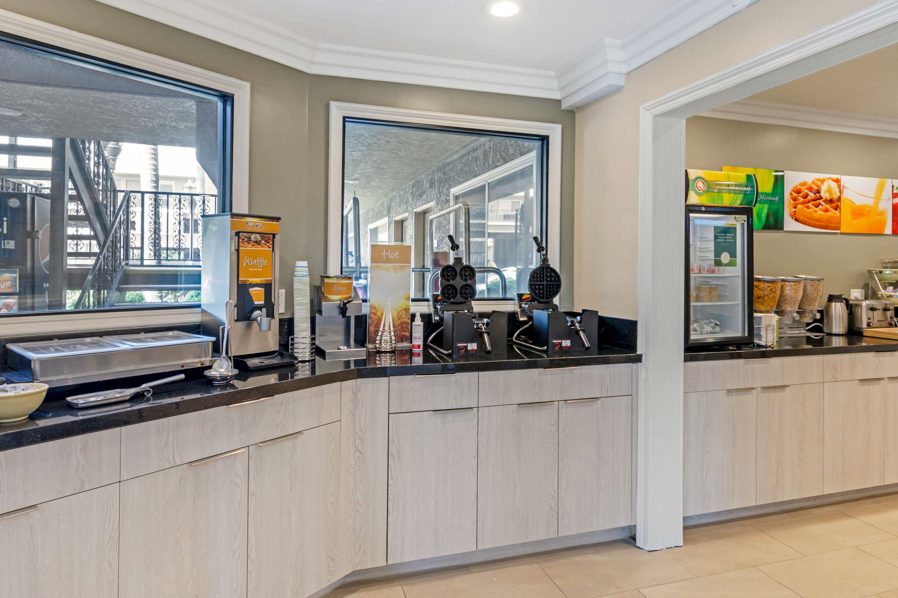 Free hot breakfast | Quality Inn & Suites Anaheim Maingate