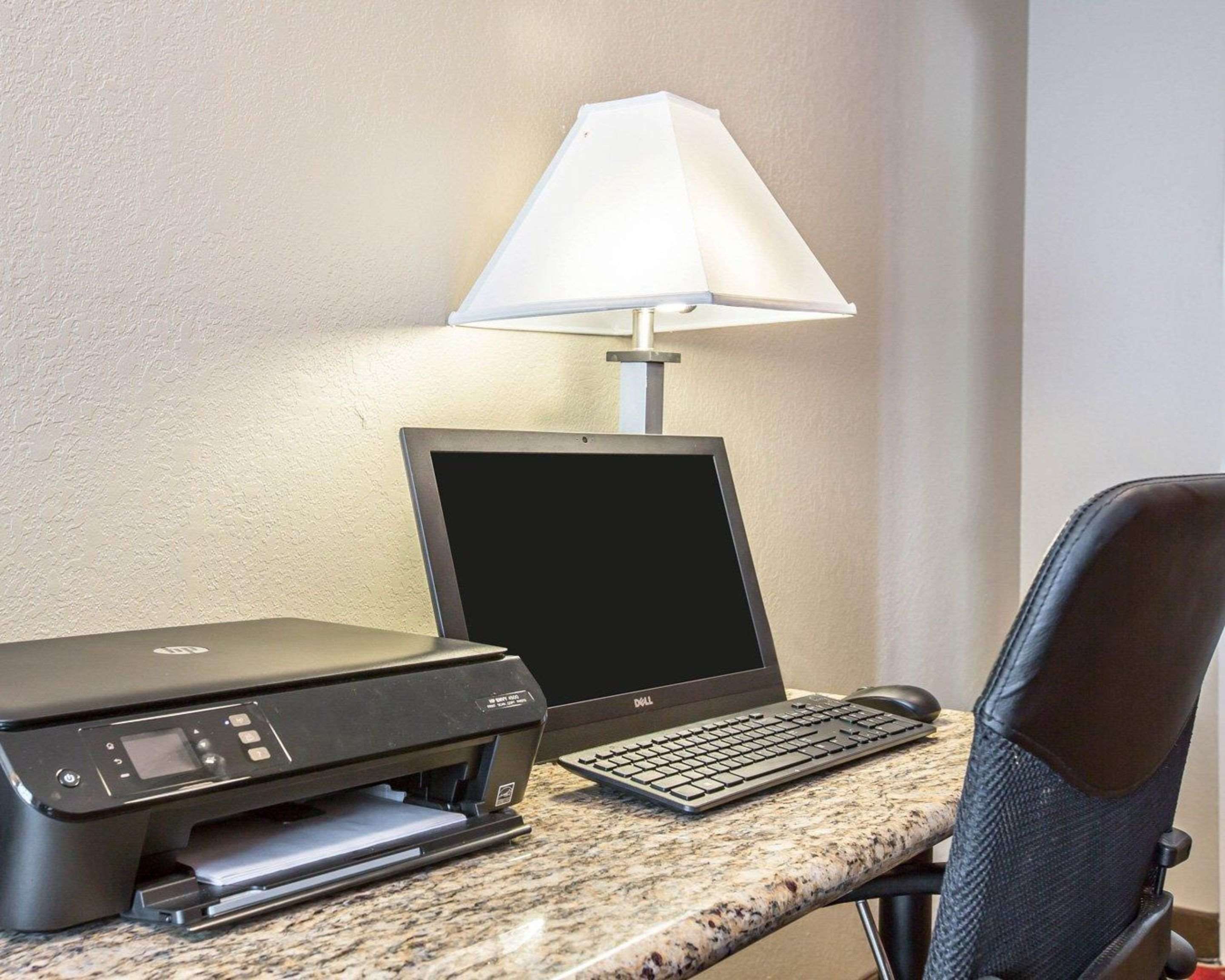 Business center with high-speed Internet access