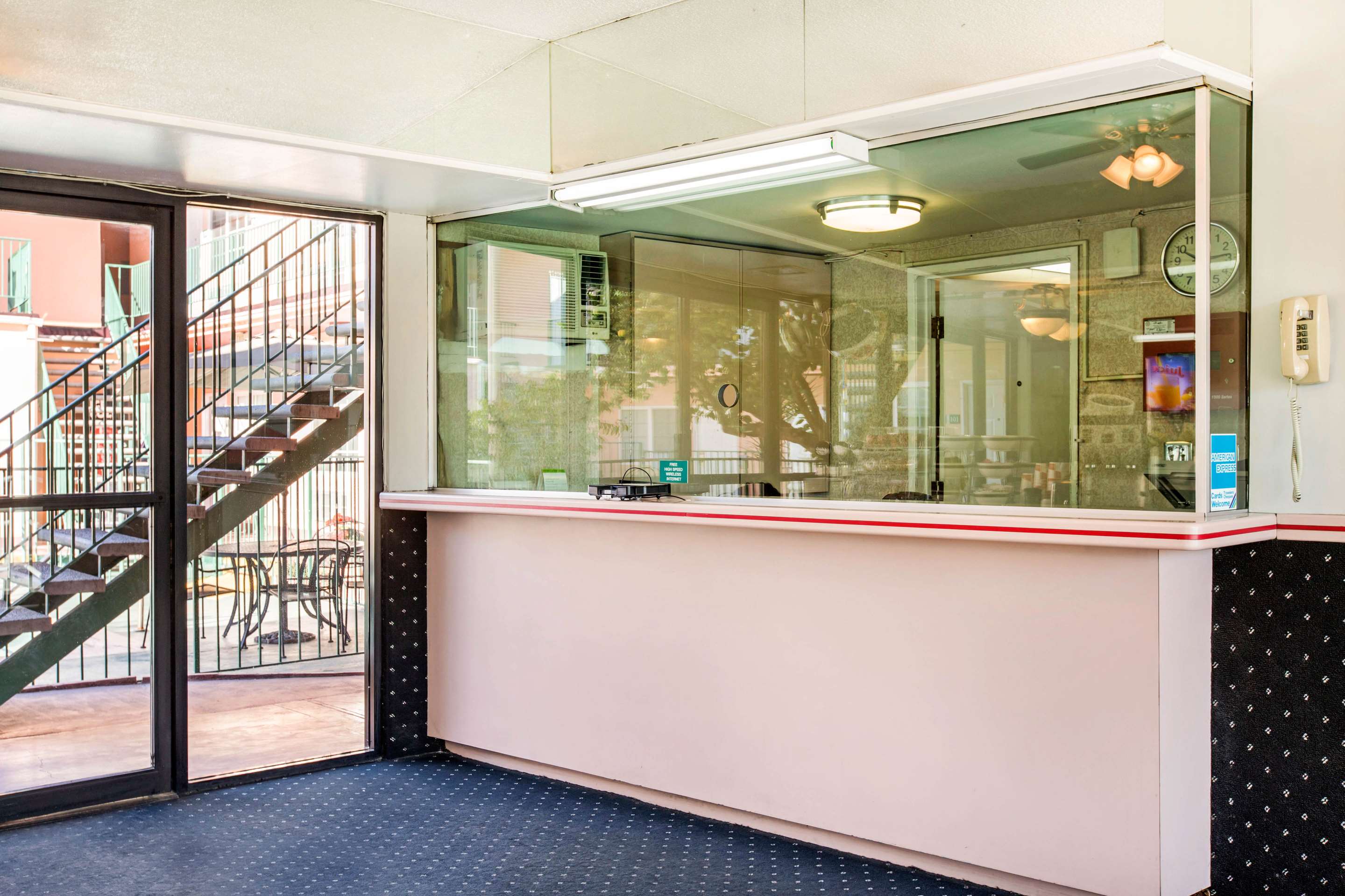 Front desk | Rodeway Inn near Melrose Ave
