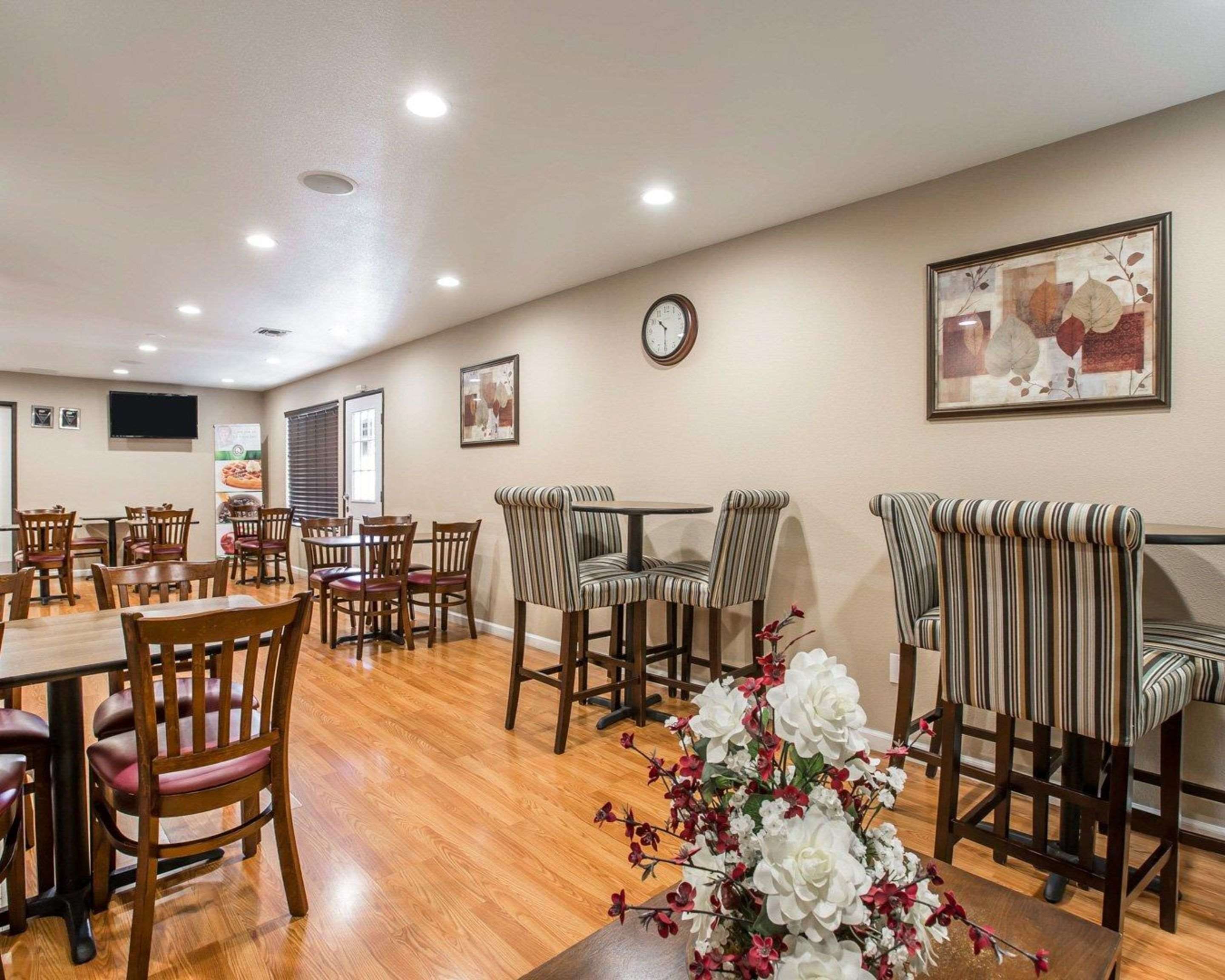 Enjoy breakfast in this spacious area