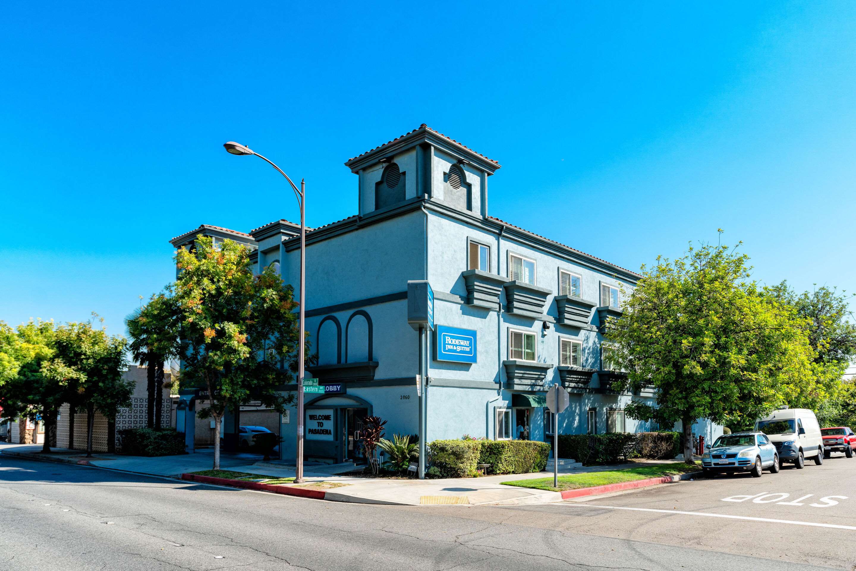 Hotel entrance