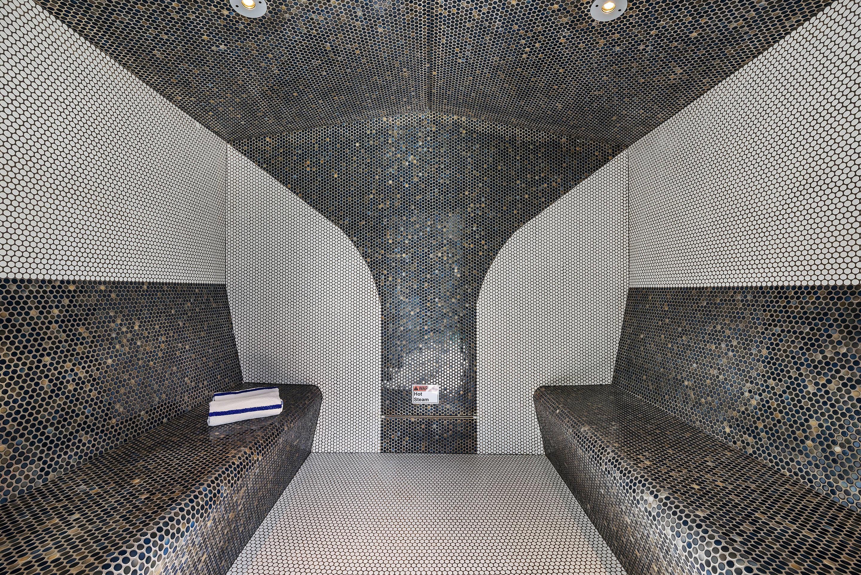 Hotel steam room
