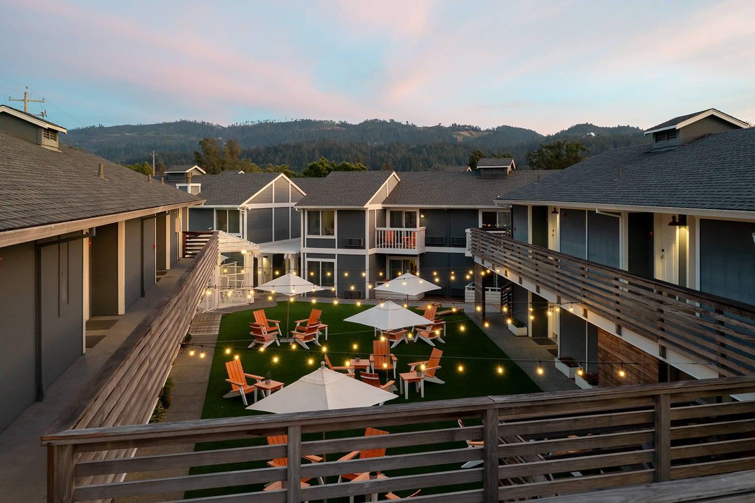 Outdoor area | UpValley Inn & Hot Springs Napa Valley, an Ascend Collection Hotel
