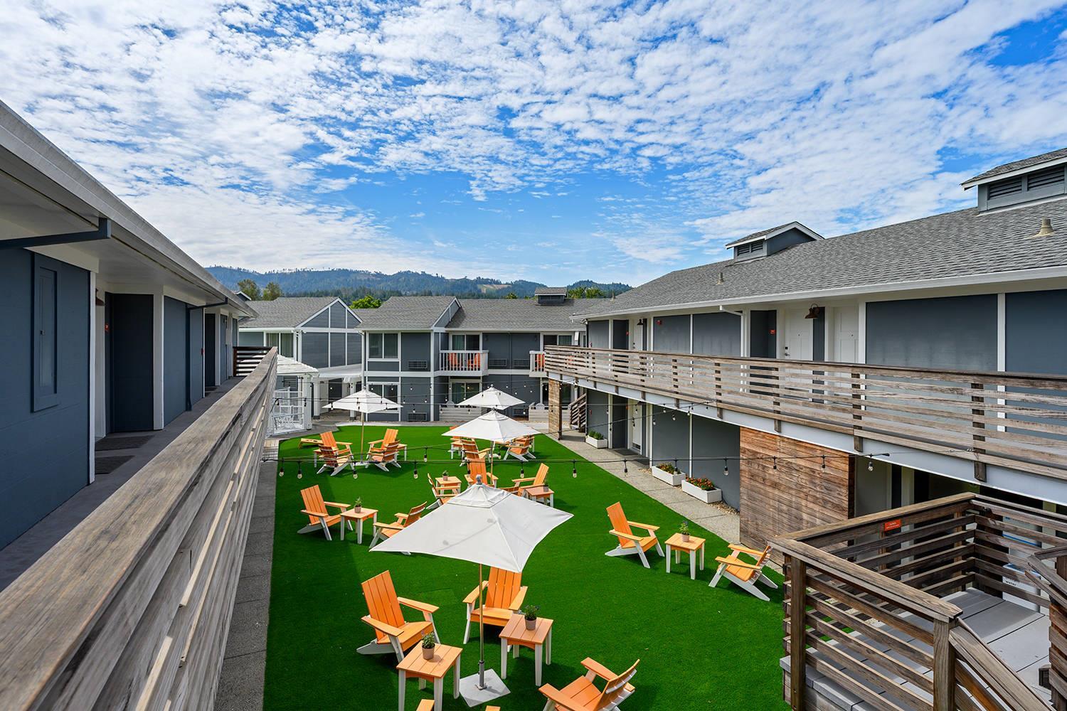 Outdoor area | UpValley Inn & Hot Springs Napa Valley, an Ascend Collection Hotel