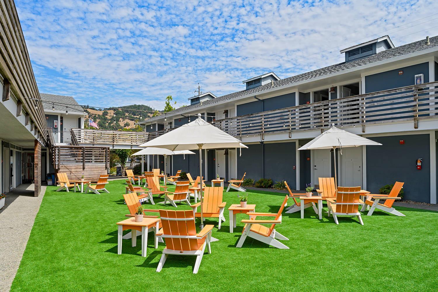 Outdoor area | UpValley Inn & Hot Springs Napa Valley, an Ascend Collection Hotel