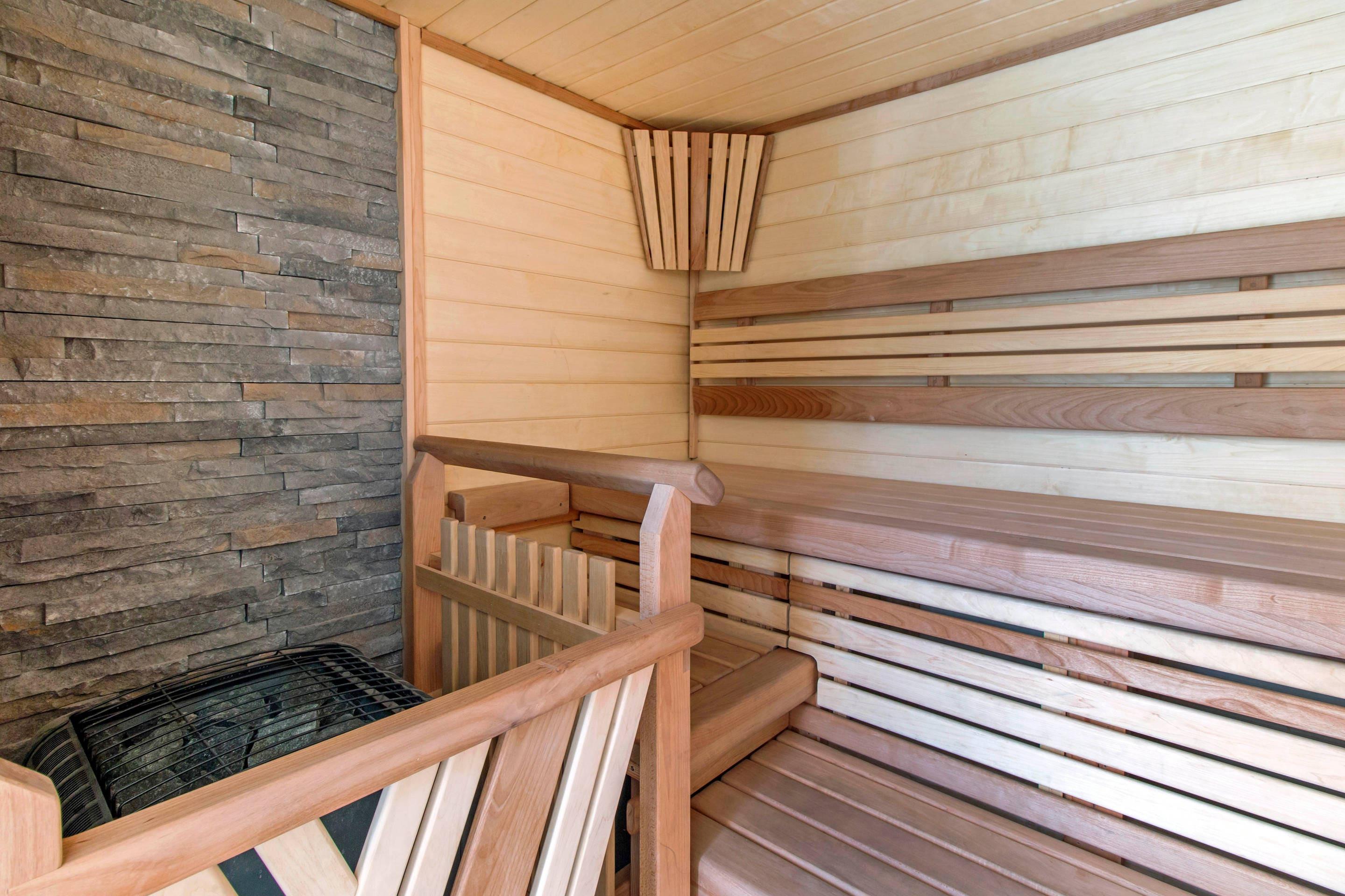 Hotel sauna