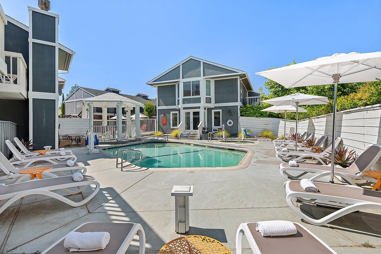 Relax by the pool