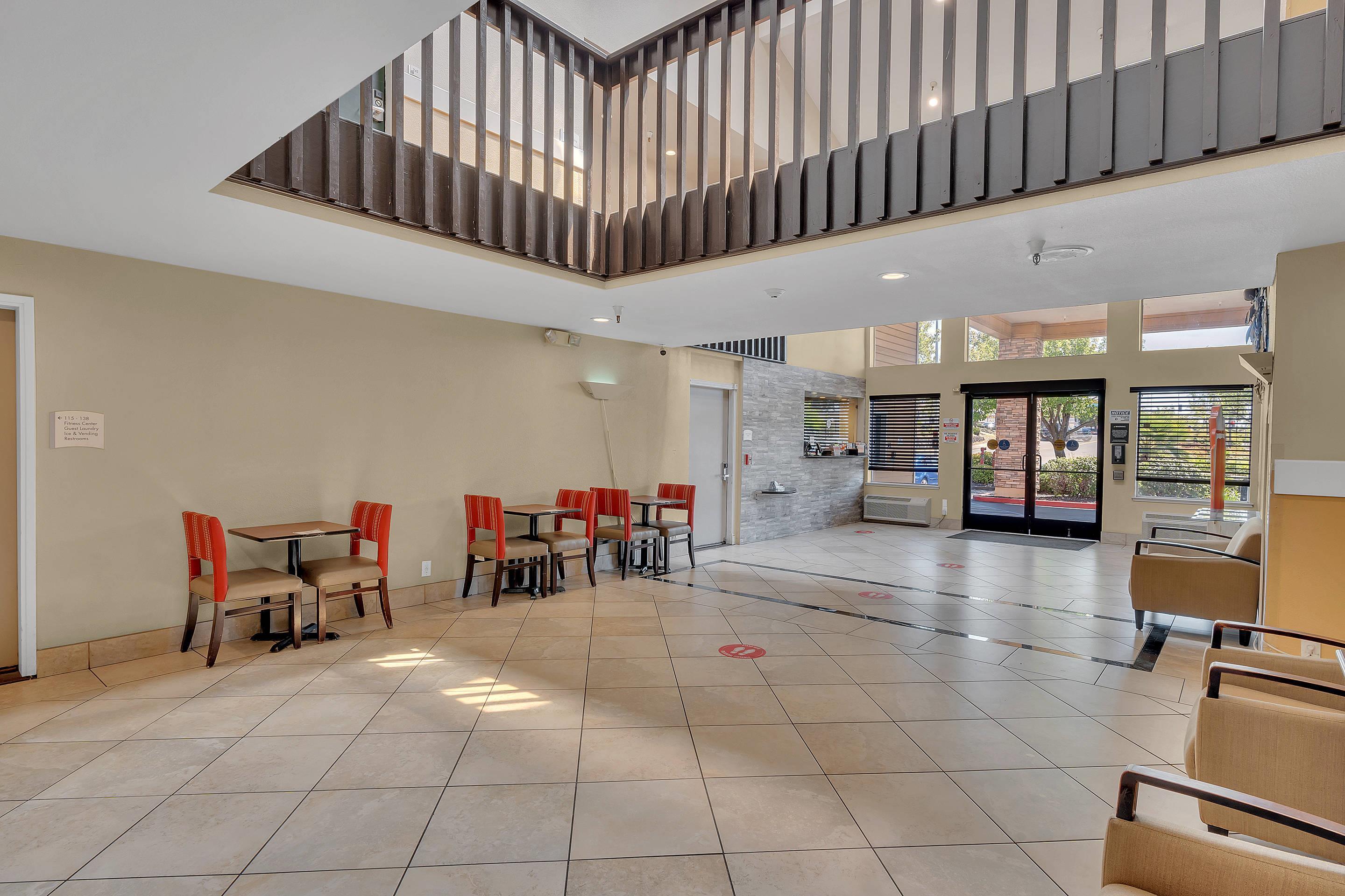 Hotel lobby
