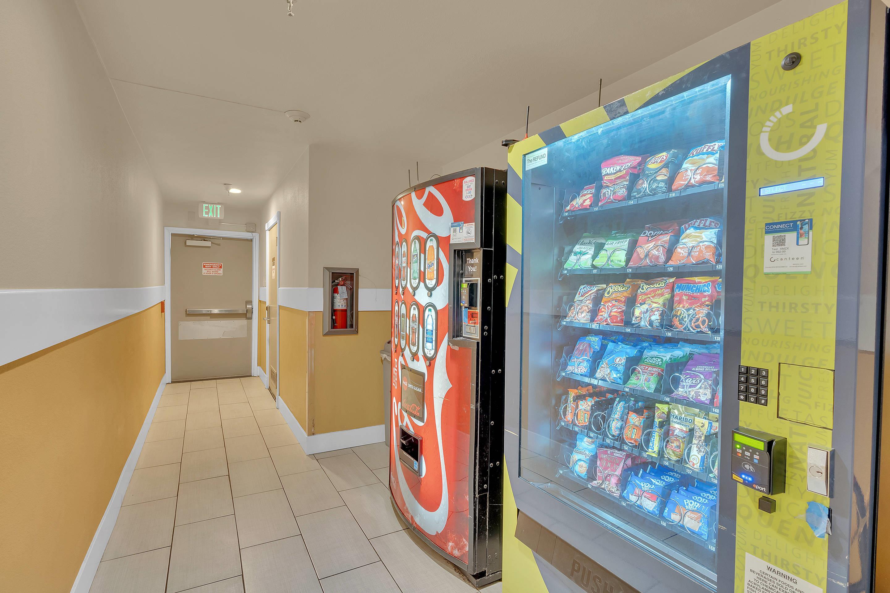 Hotel vending area | Quality Inn near Six Flags Discovery Kingdom - Napa Valley