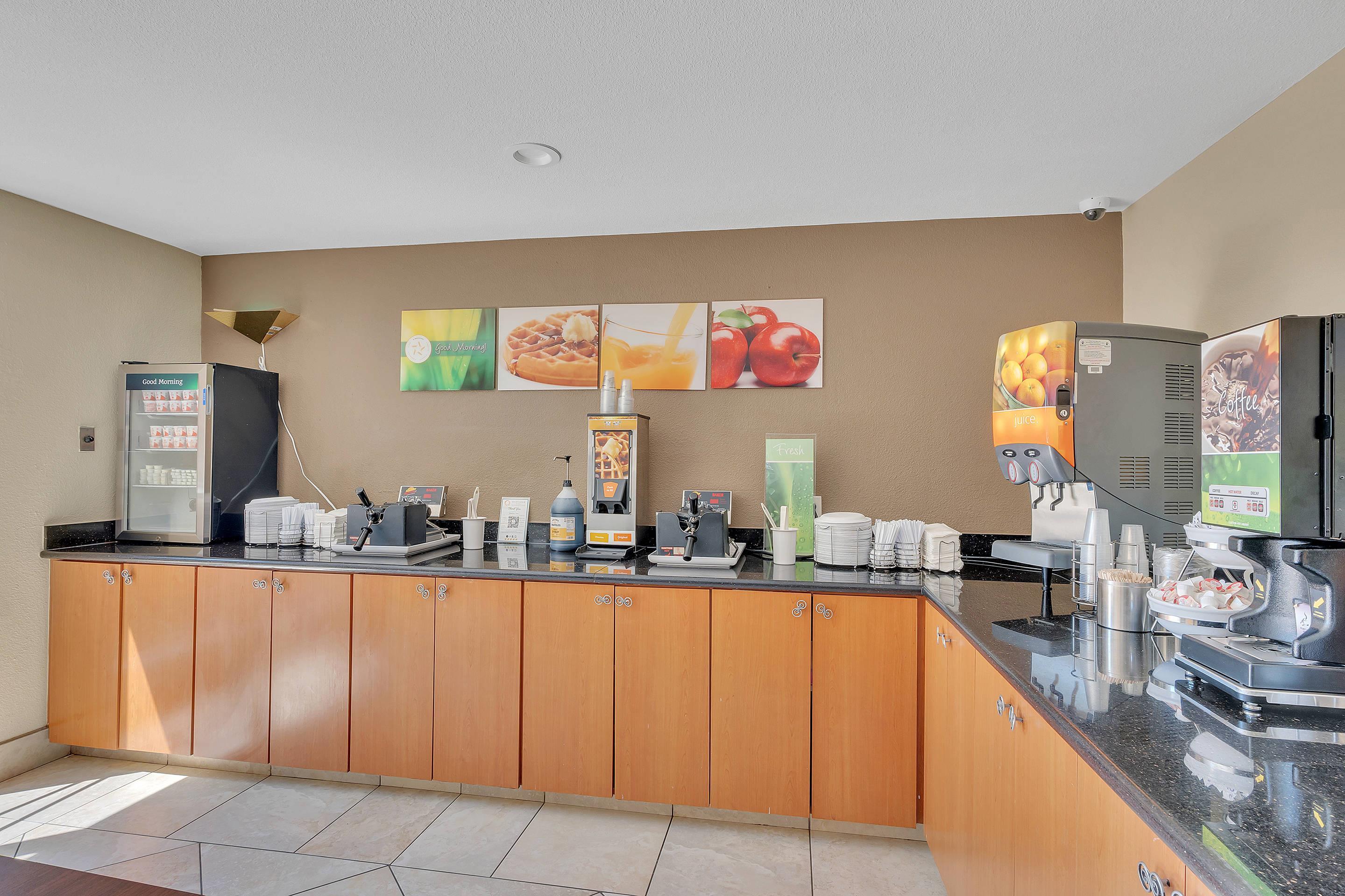 Breakfast area