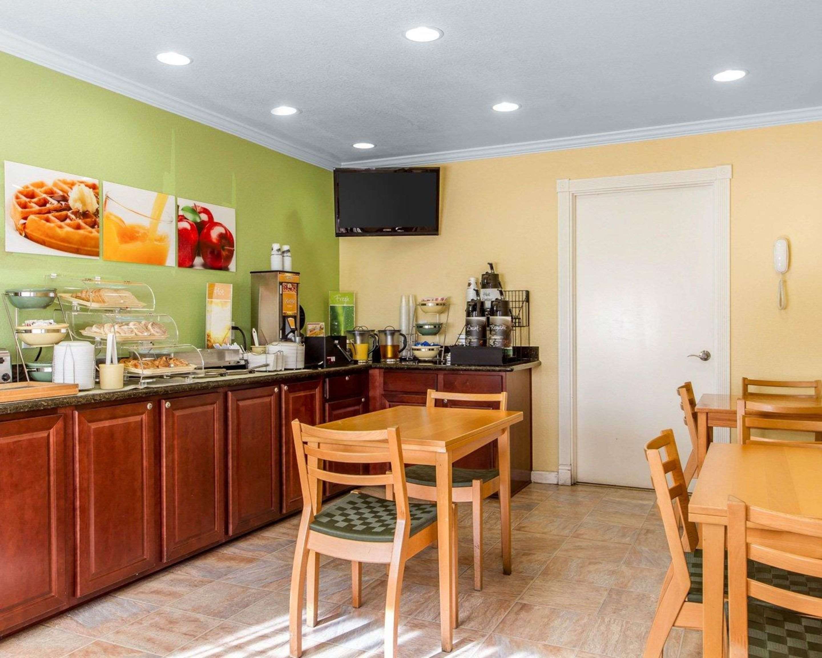 Enjoy breakfast in this seating area