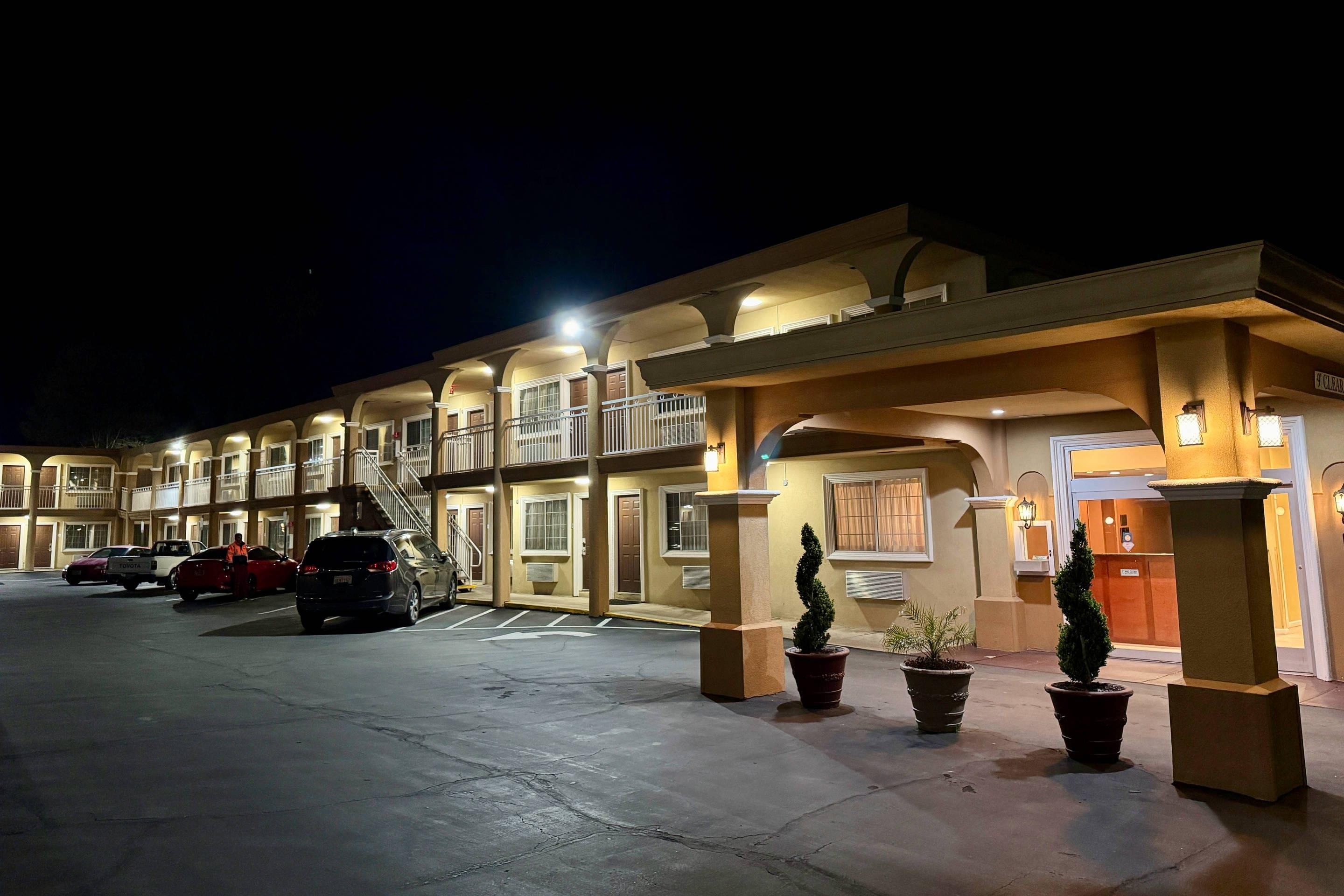 Hotel at night