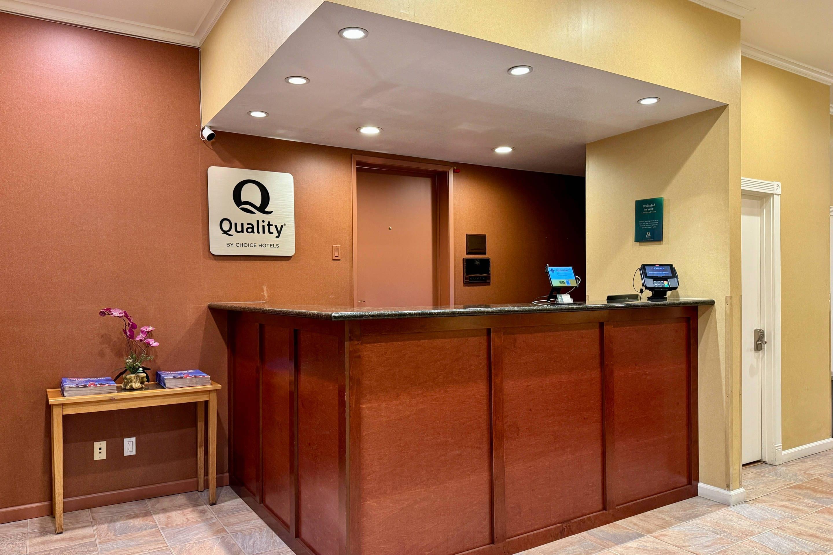 Front desk