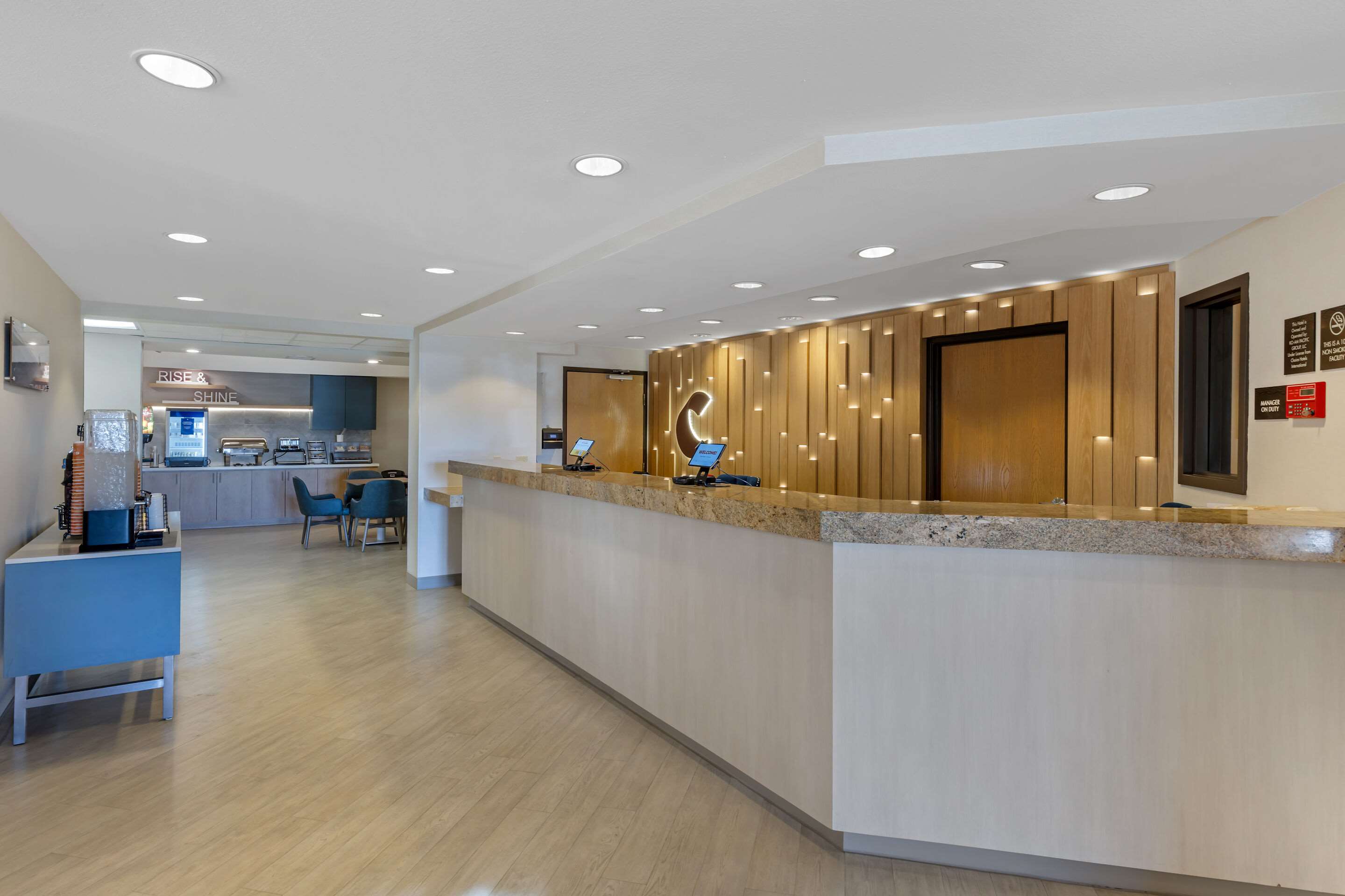 Front desk