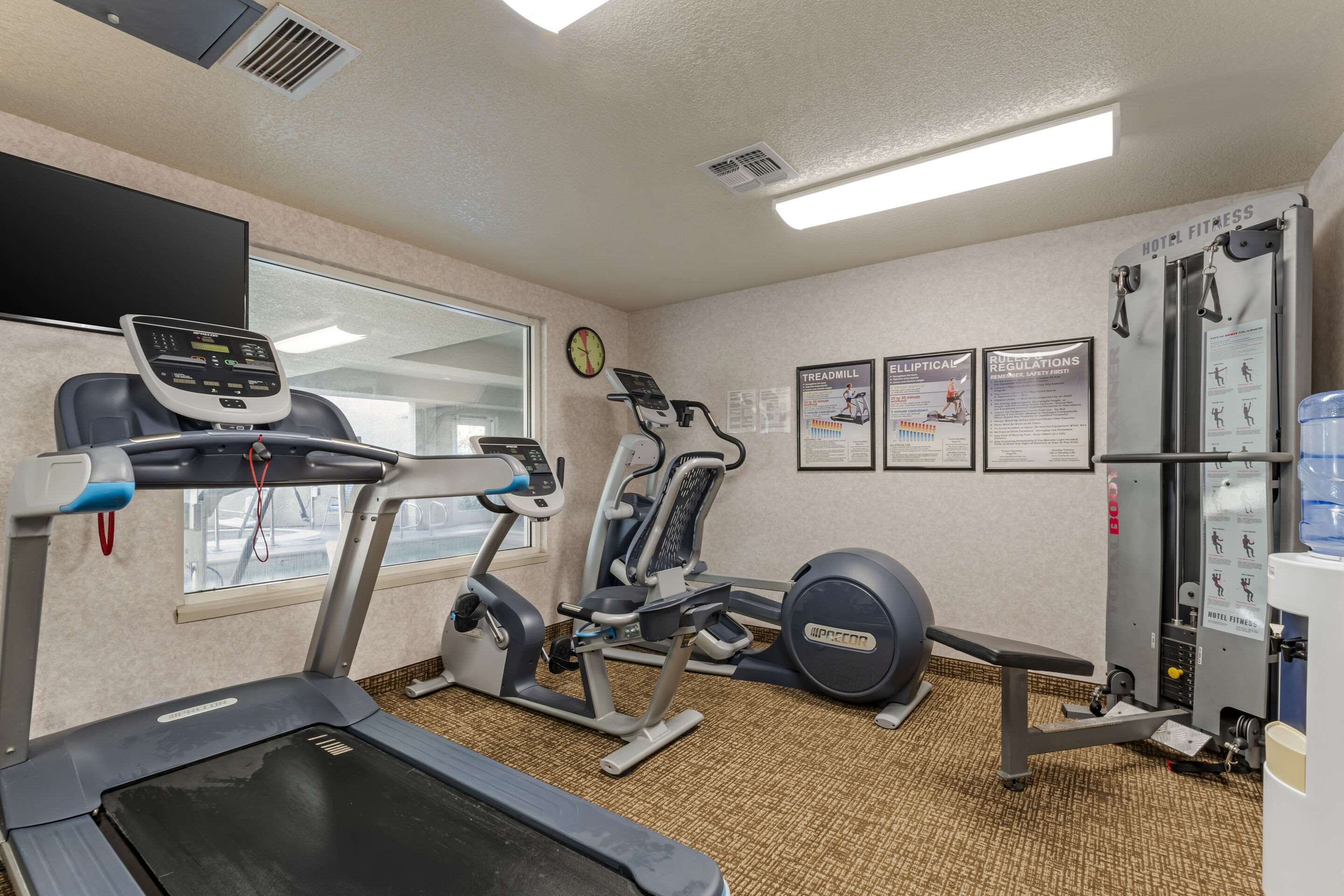 Fitness center | Comfort Inn Lathrop - Stockton Airport