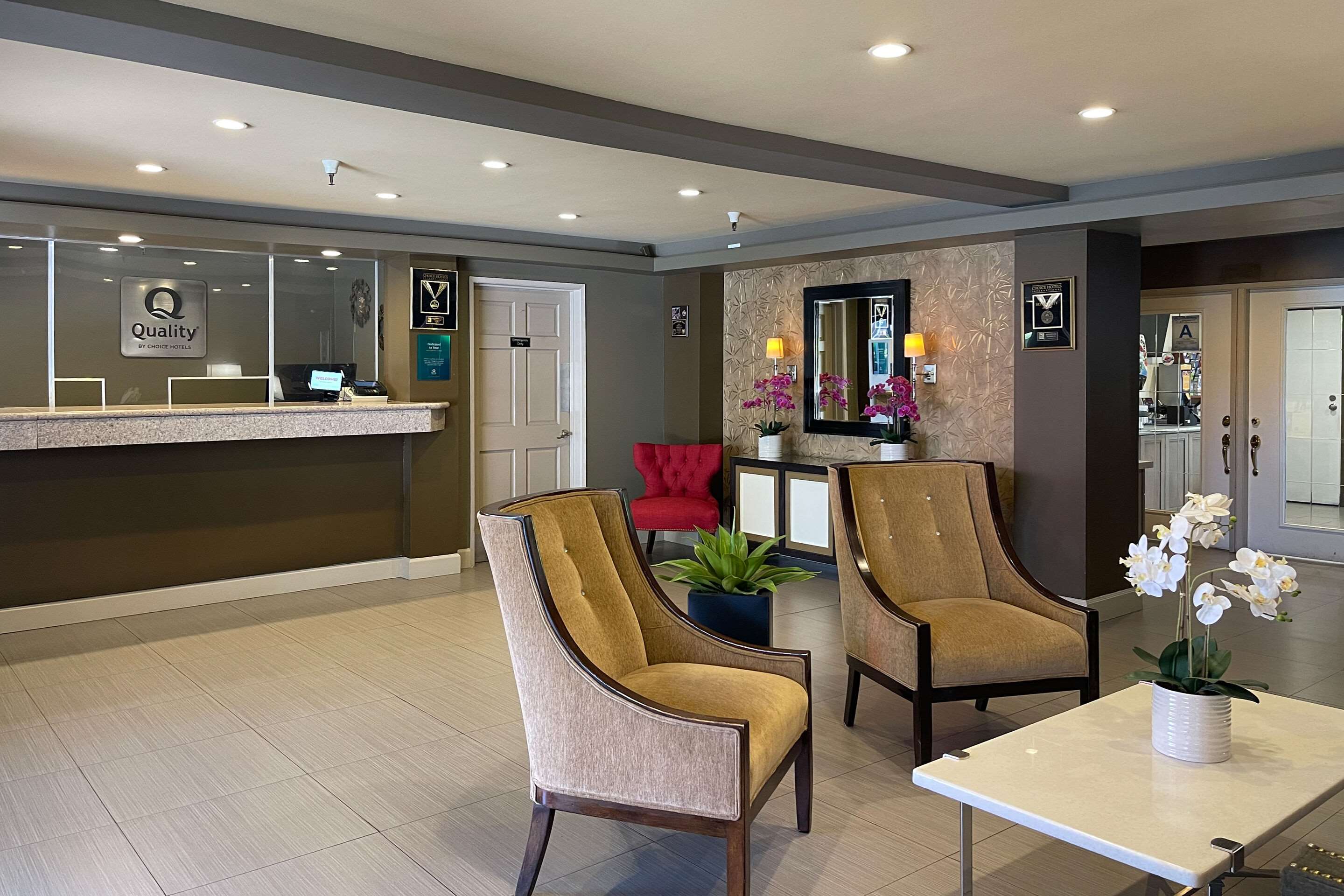 Hotel lobby