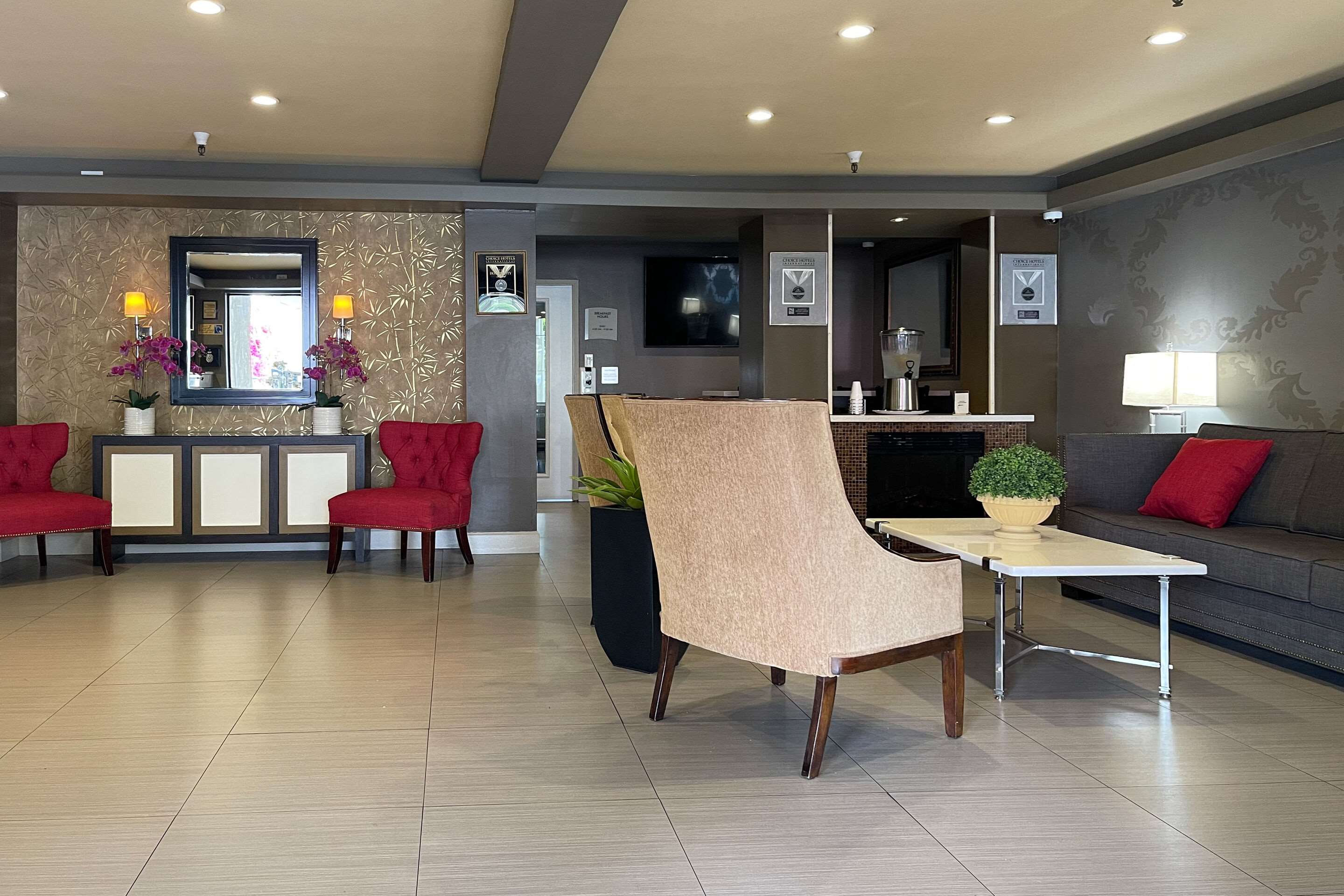 Hotel lobby