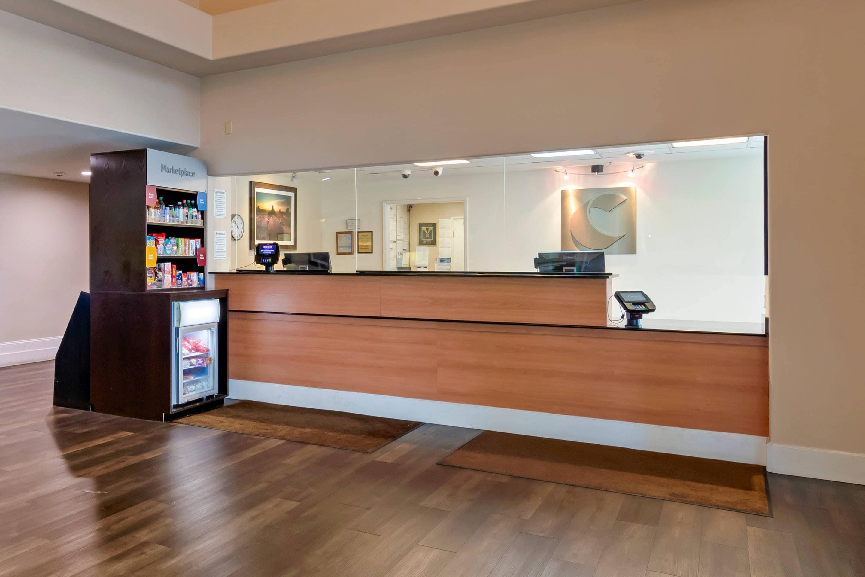 Front desk