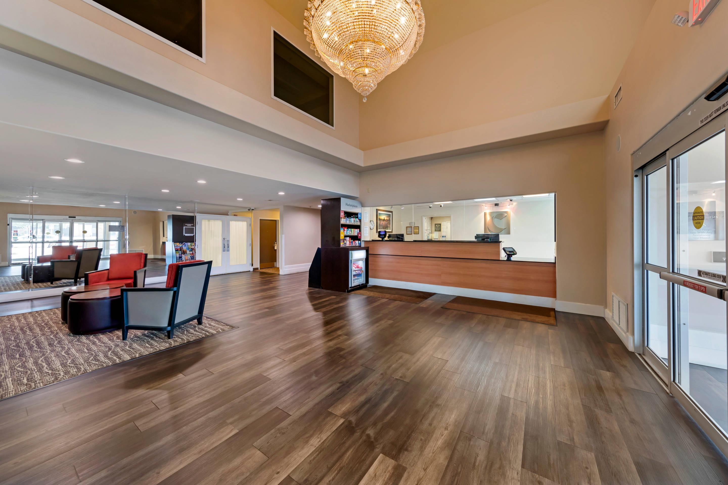 Hotel lobby