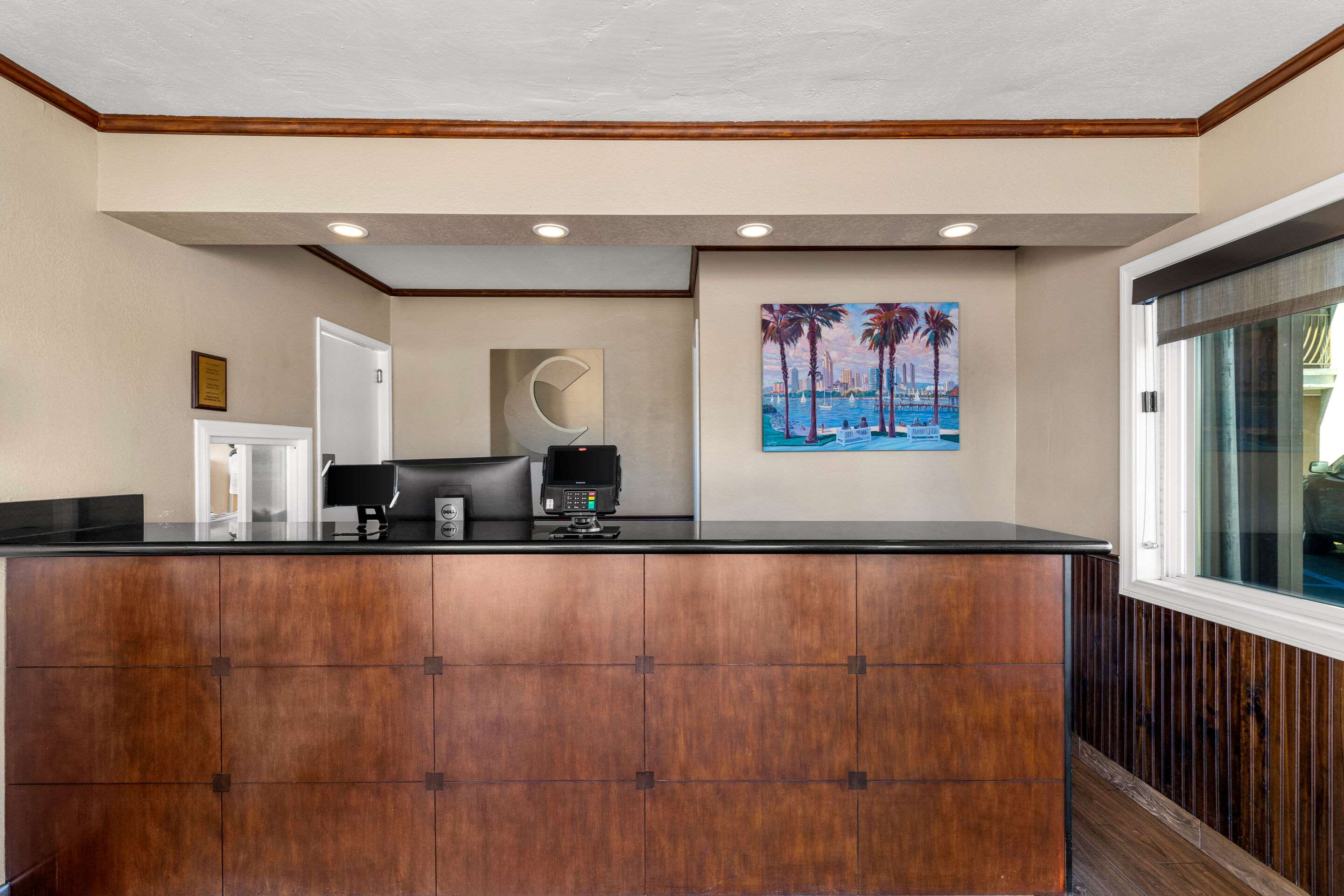 Front desk