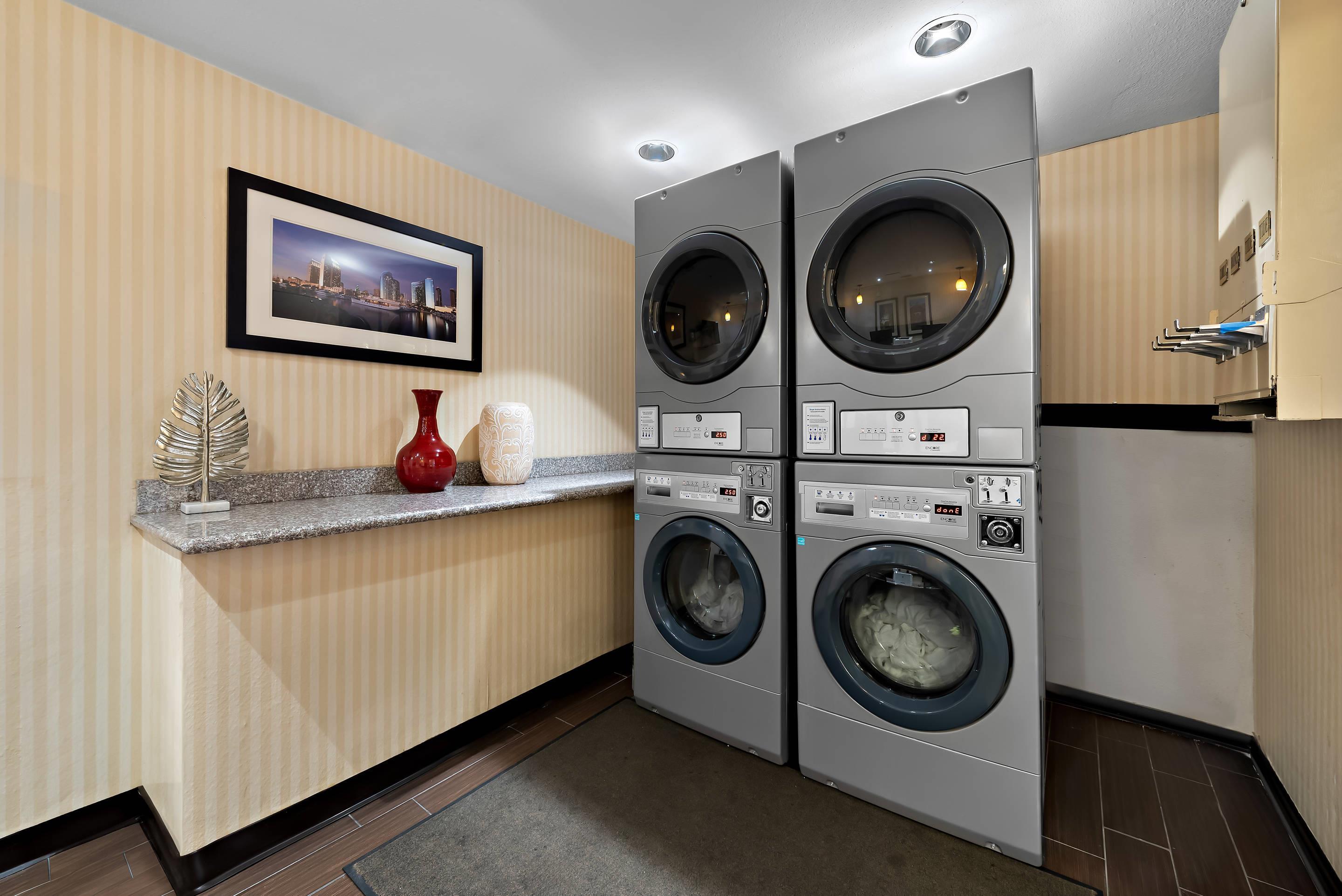 Guest laundry facilities