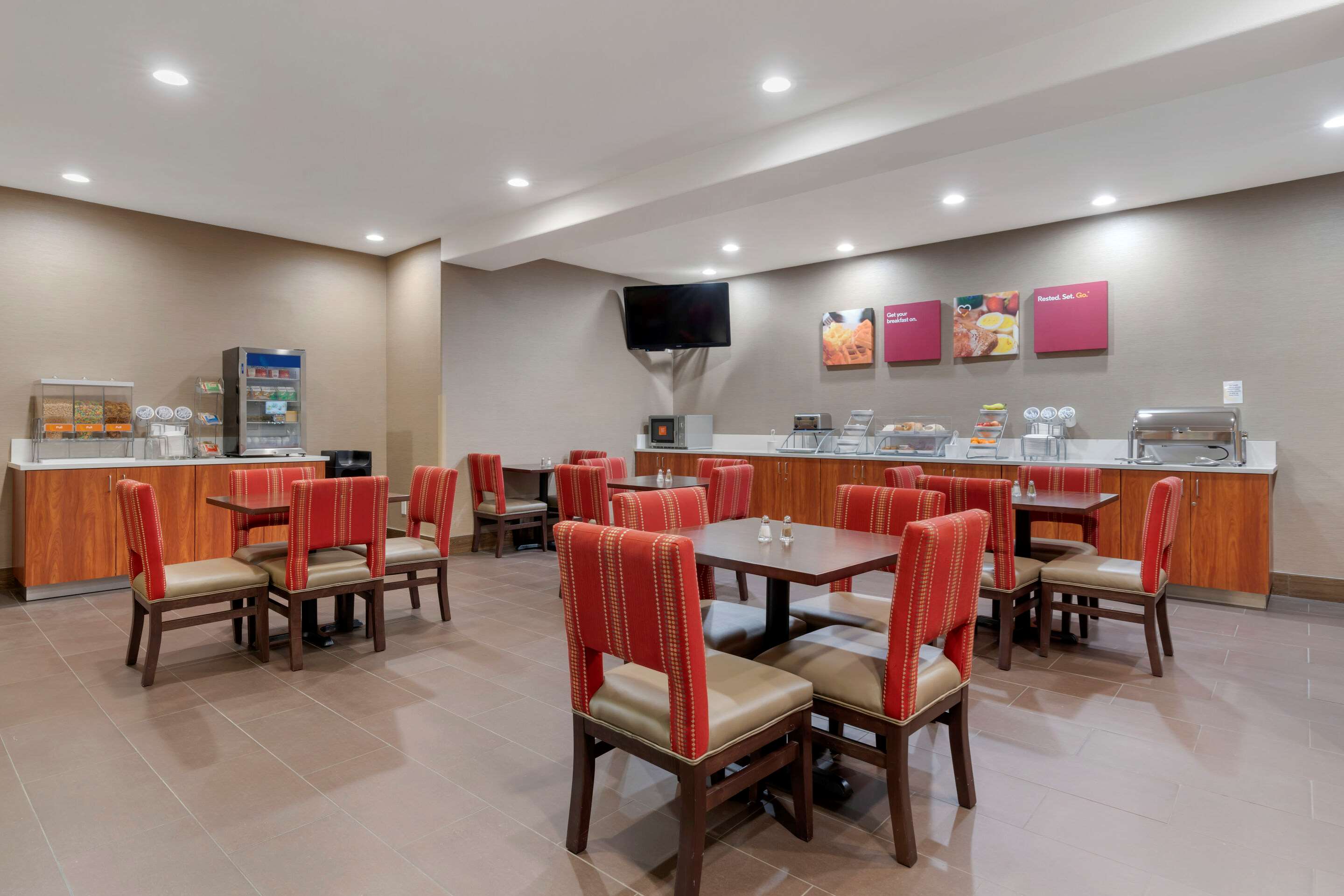 Breakfast area