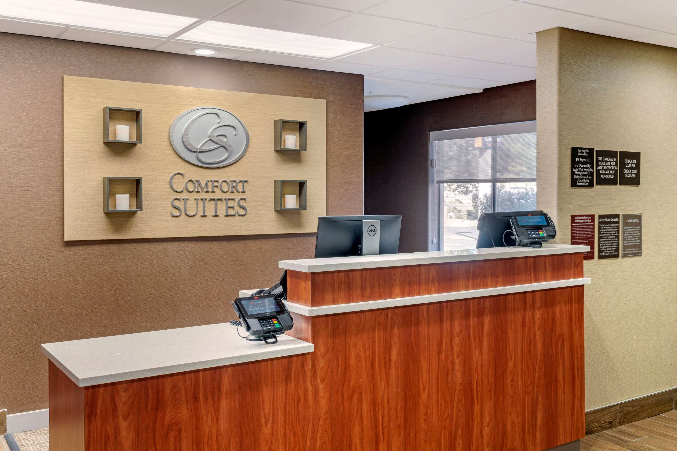 Front desk
