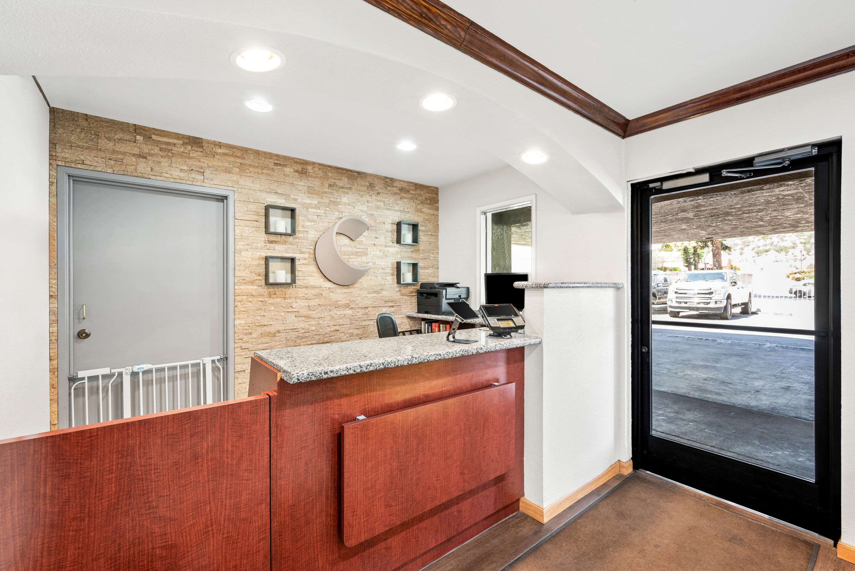 Front desk
