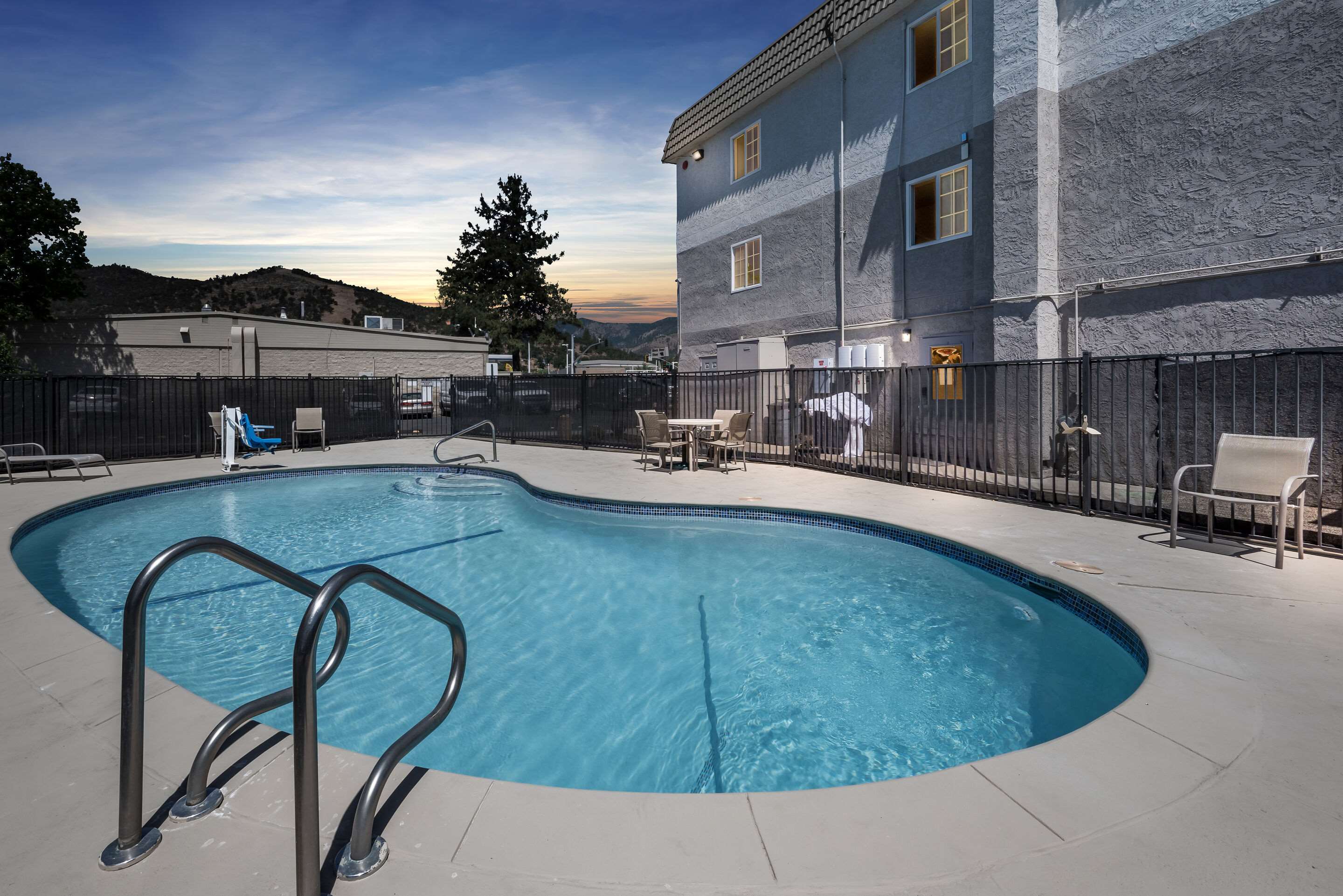 Twilight Outdoor Pool