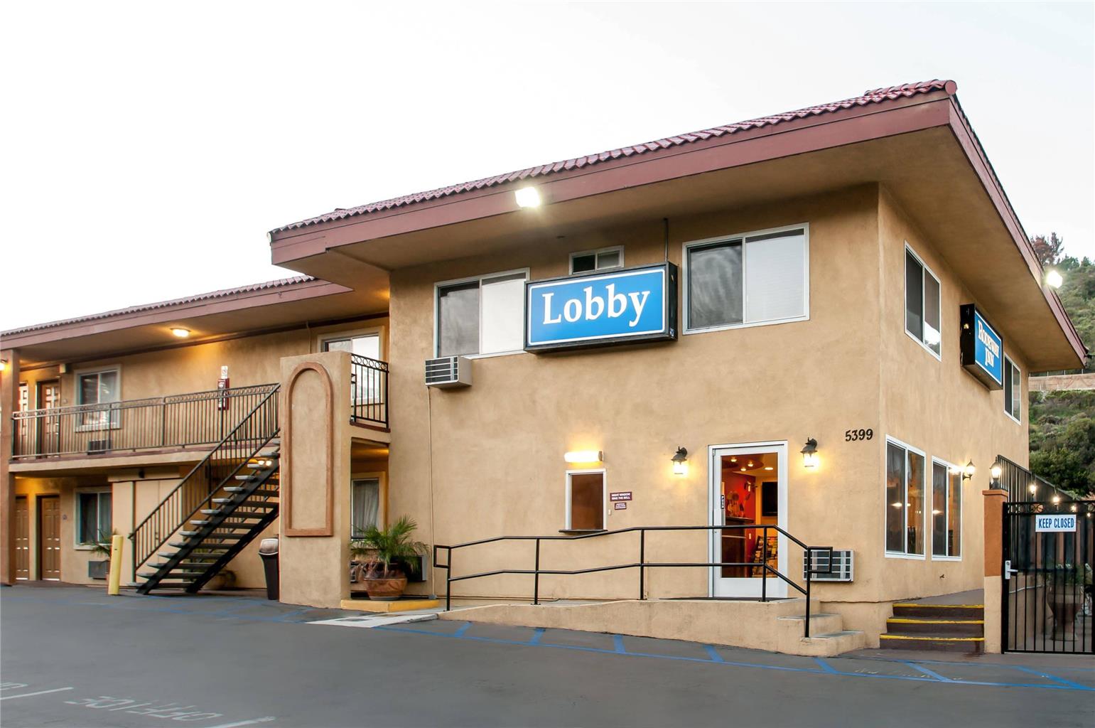 Rodeway Inn near Qualcomm Stadium