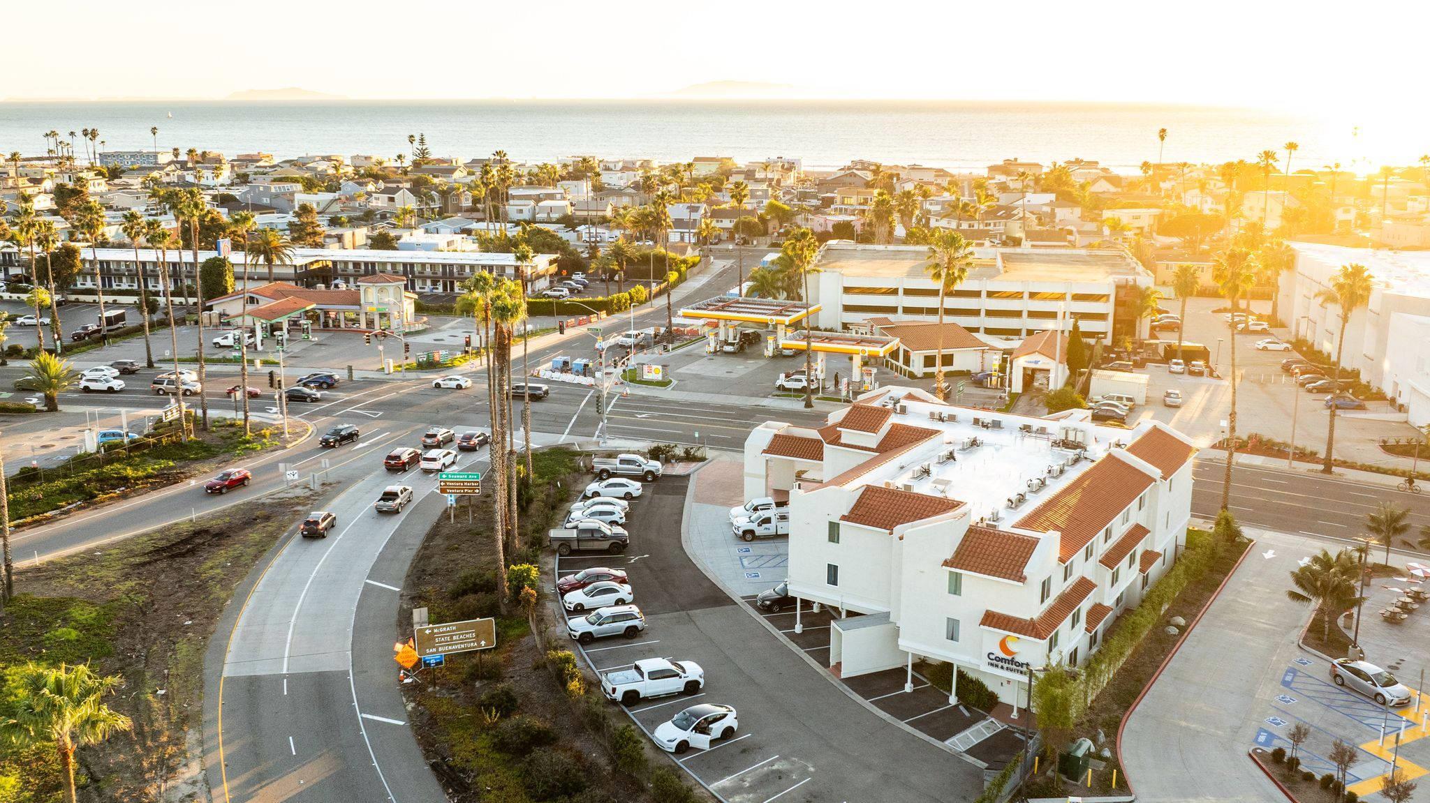 Aerial View | Comfort Inn & Suites Ventura Beach