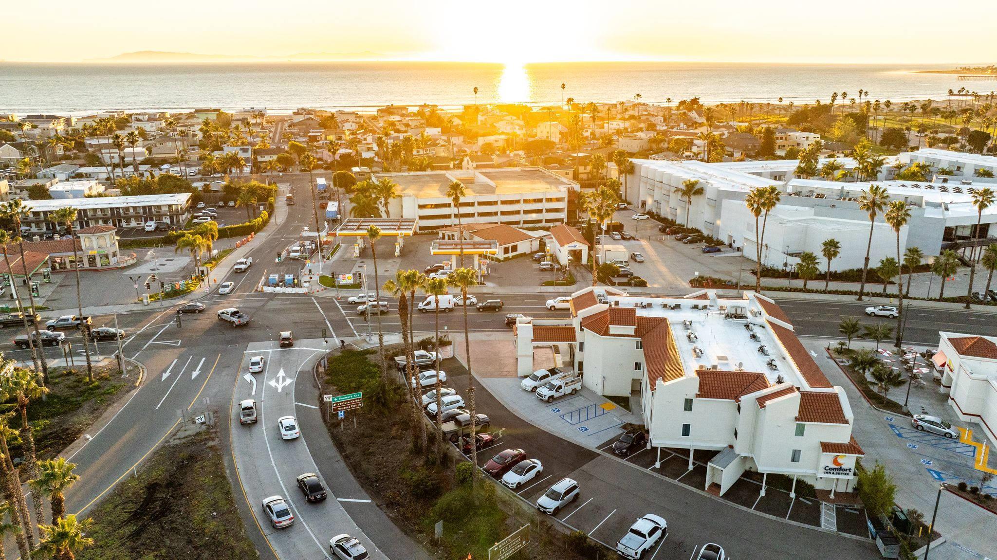 Aerial View | Comfort Inn & Suites Ventura Beach