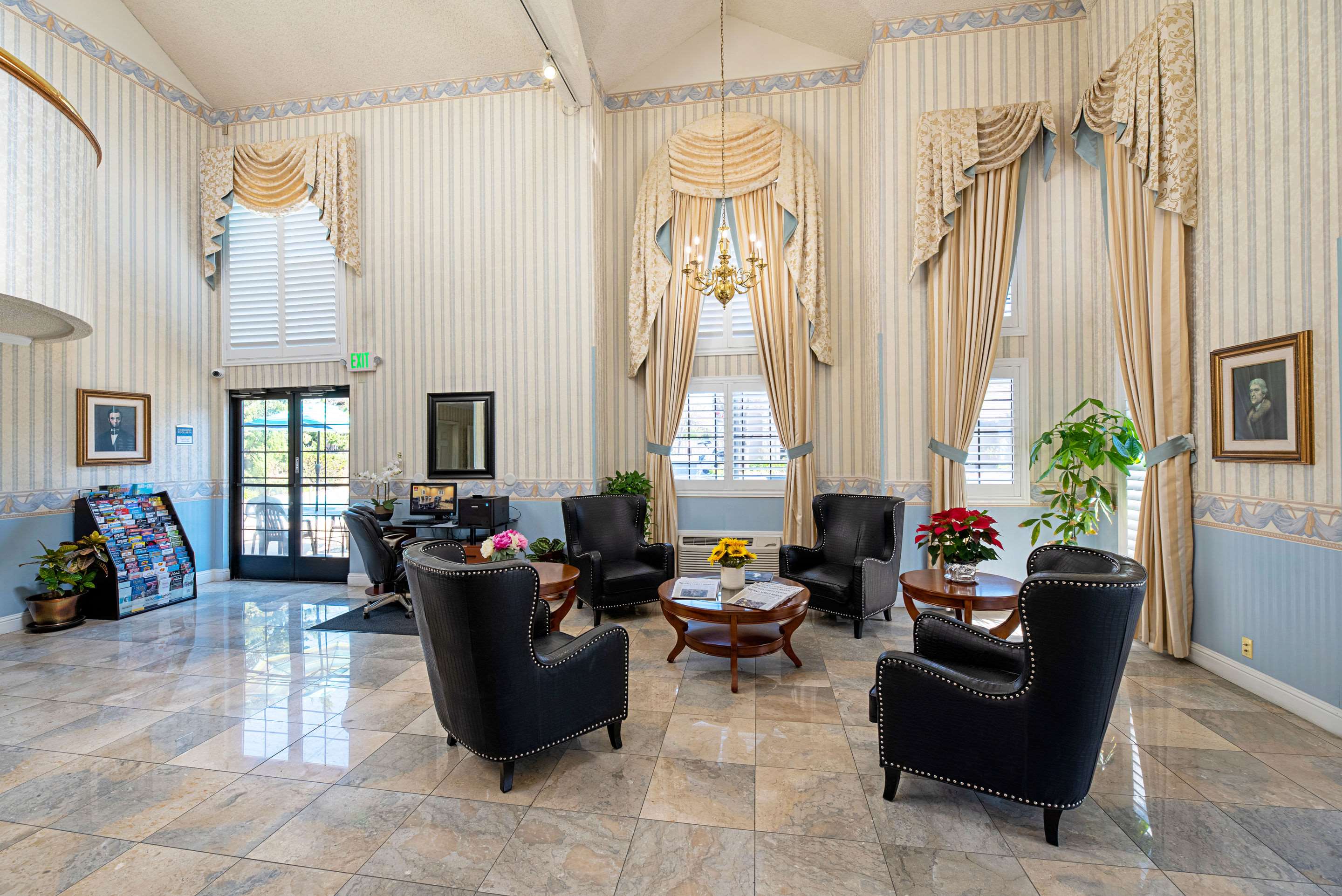 Hotel lobby