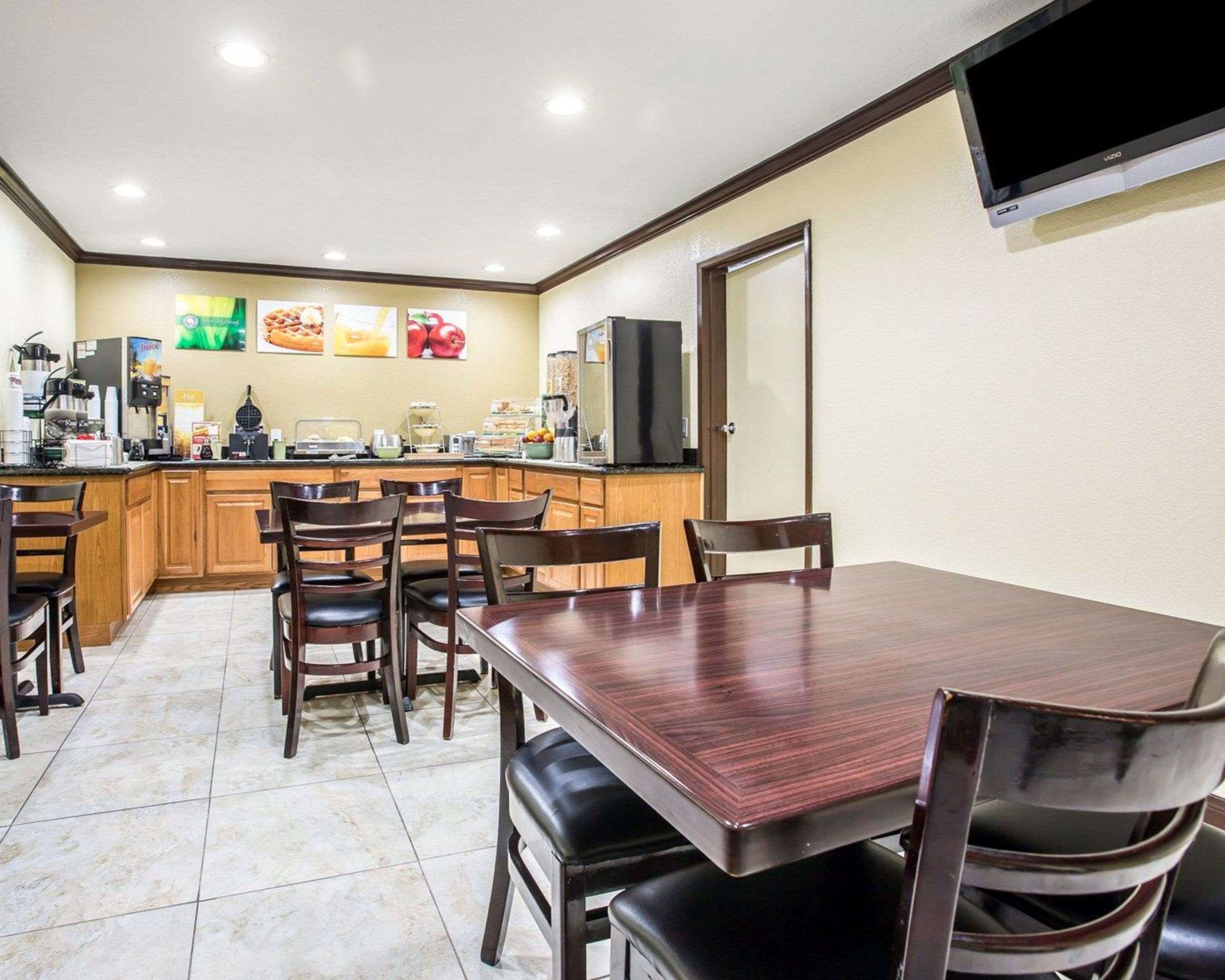 Enjoy breakfast in this spacious area