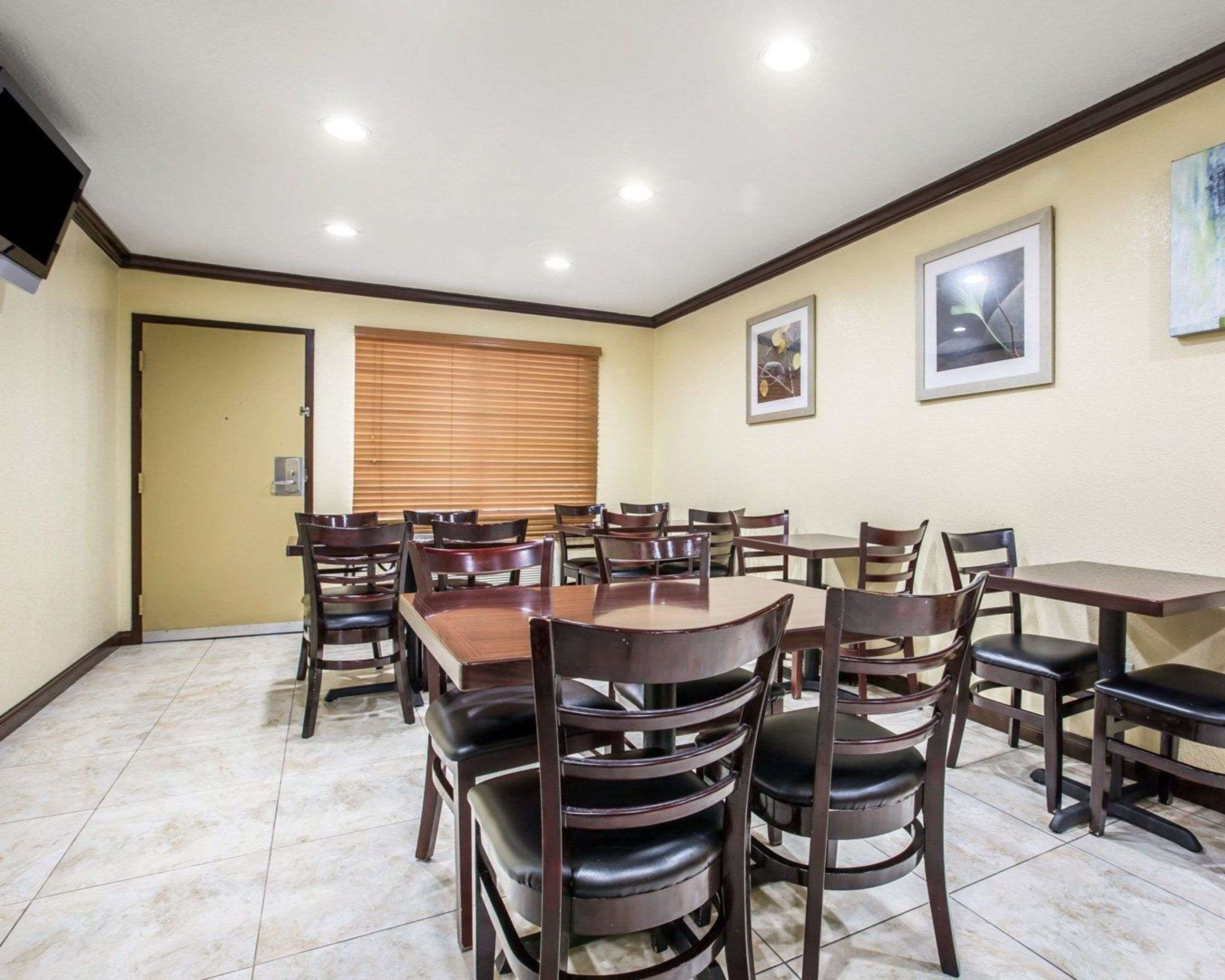 Enjoy breakfast in this seating area