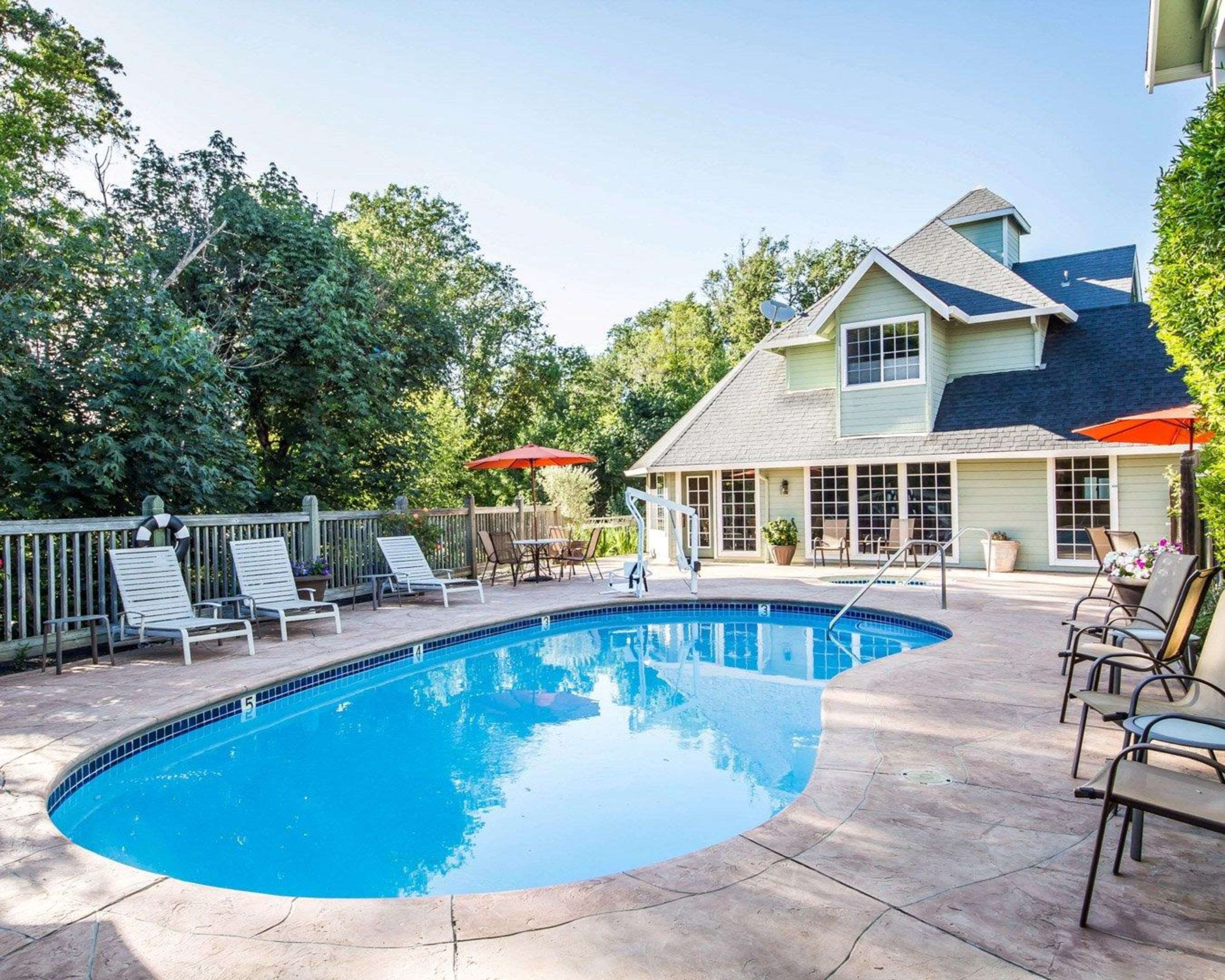 Outdoor heated pool