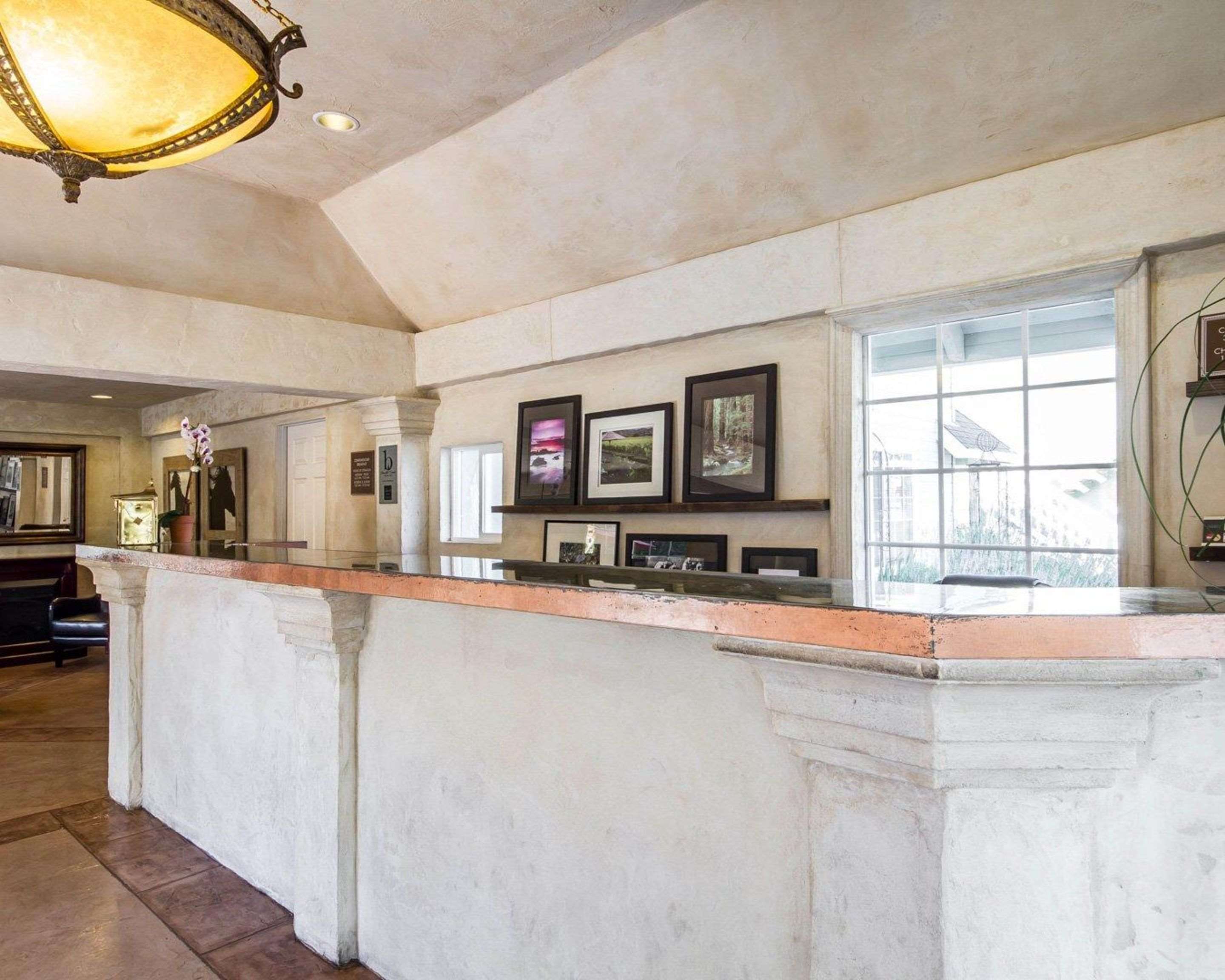 Front desk with friendly staff