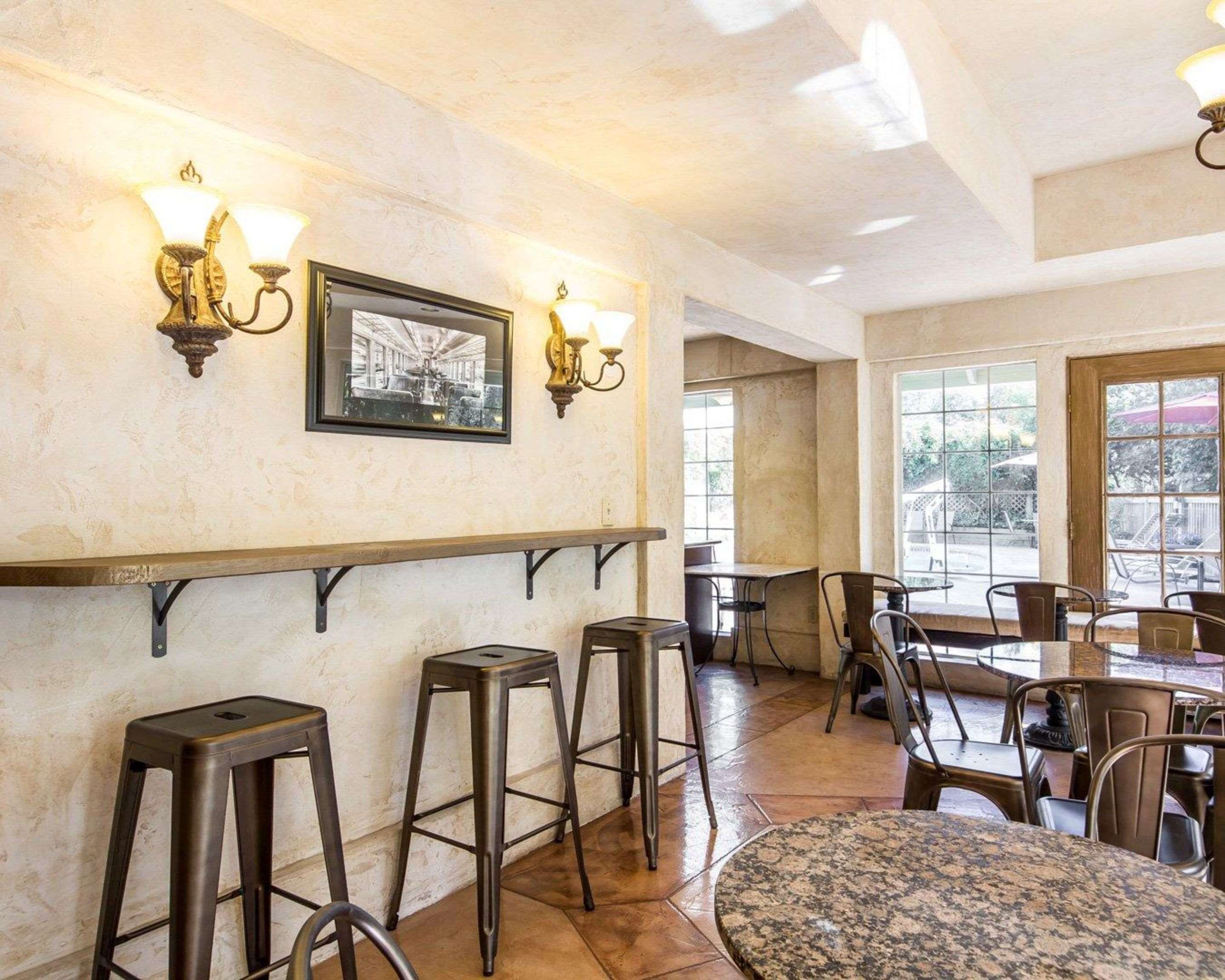 Spacious breakfast area