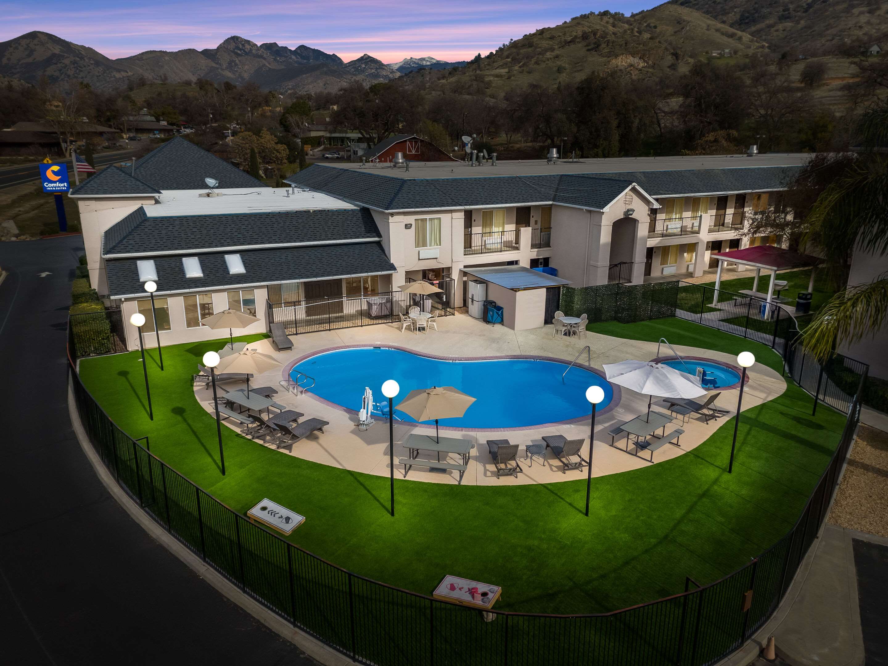 Outdoor pool