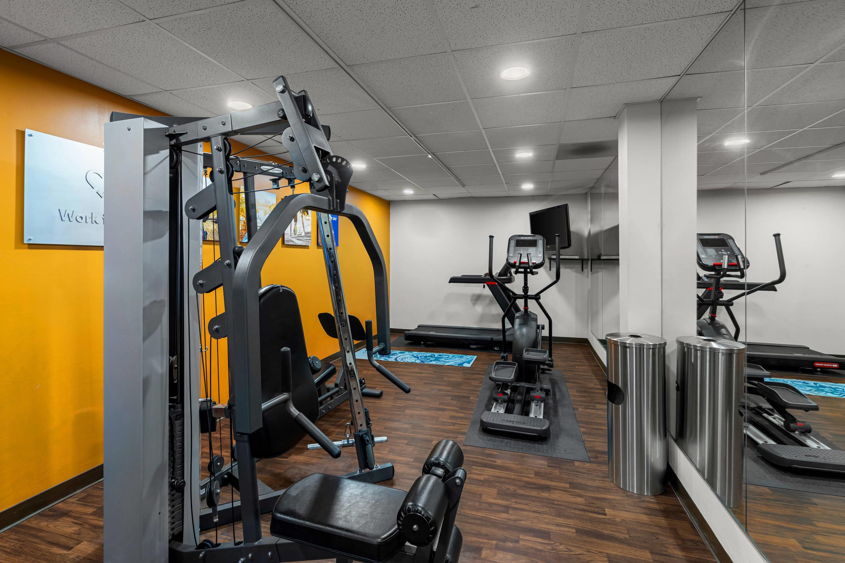 Fitness center | Comfort Suites Vacaville-Napa Valley Area