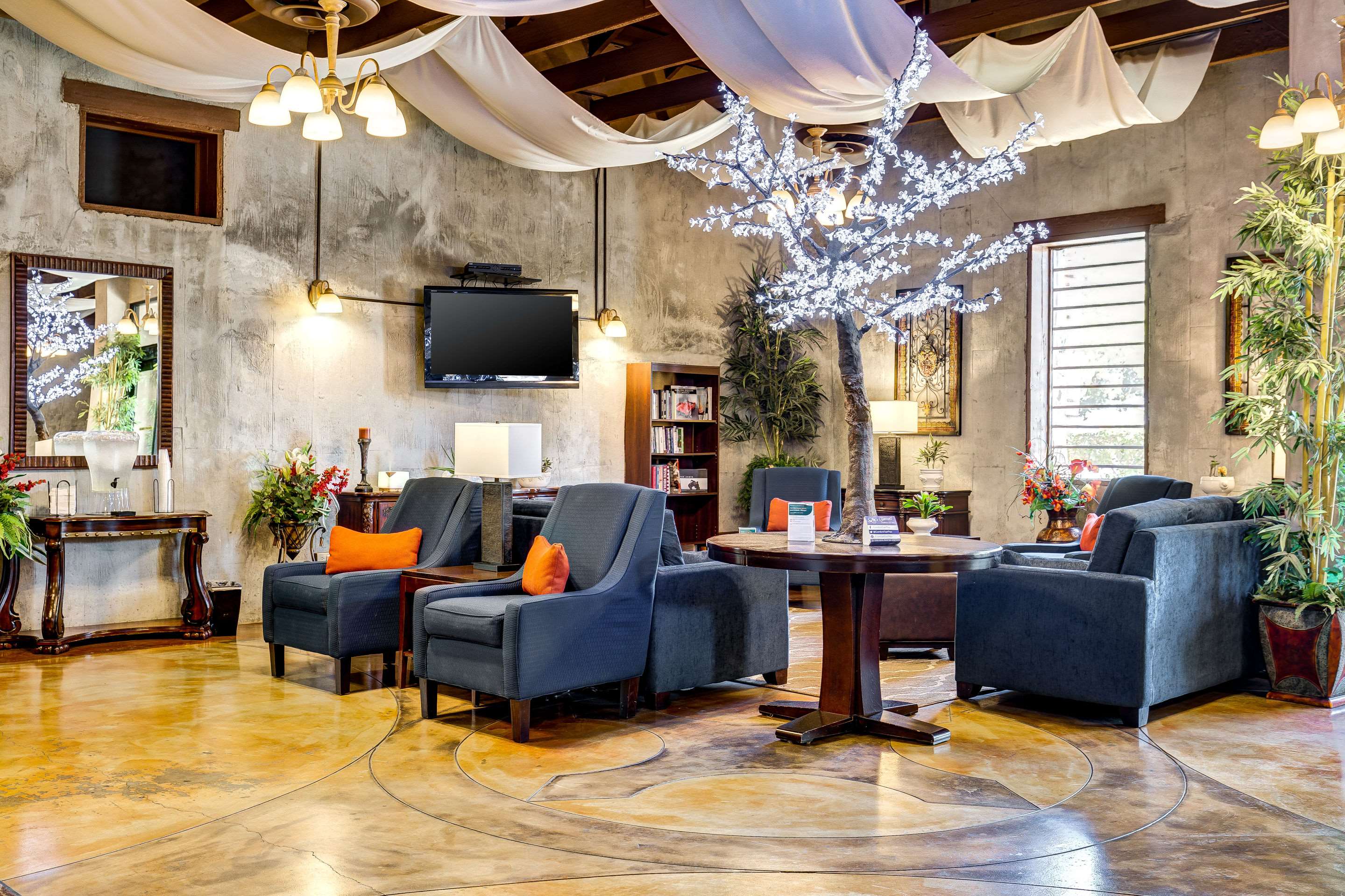 Hotel lobby