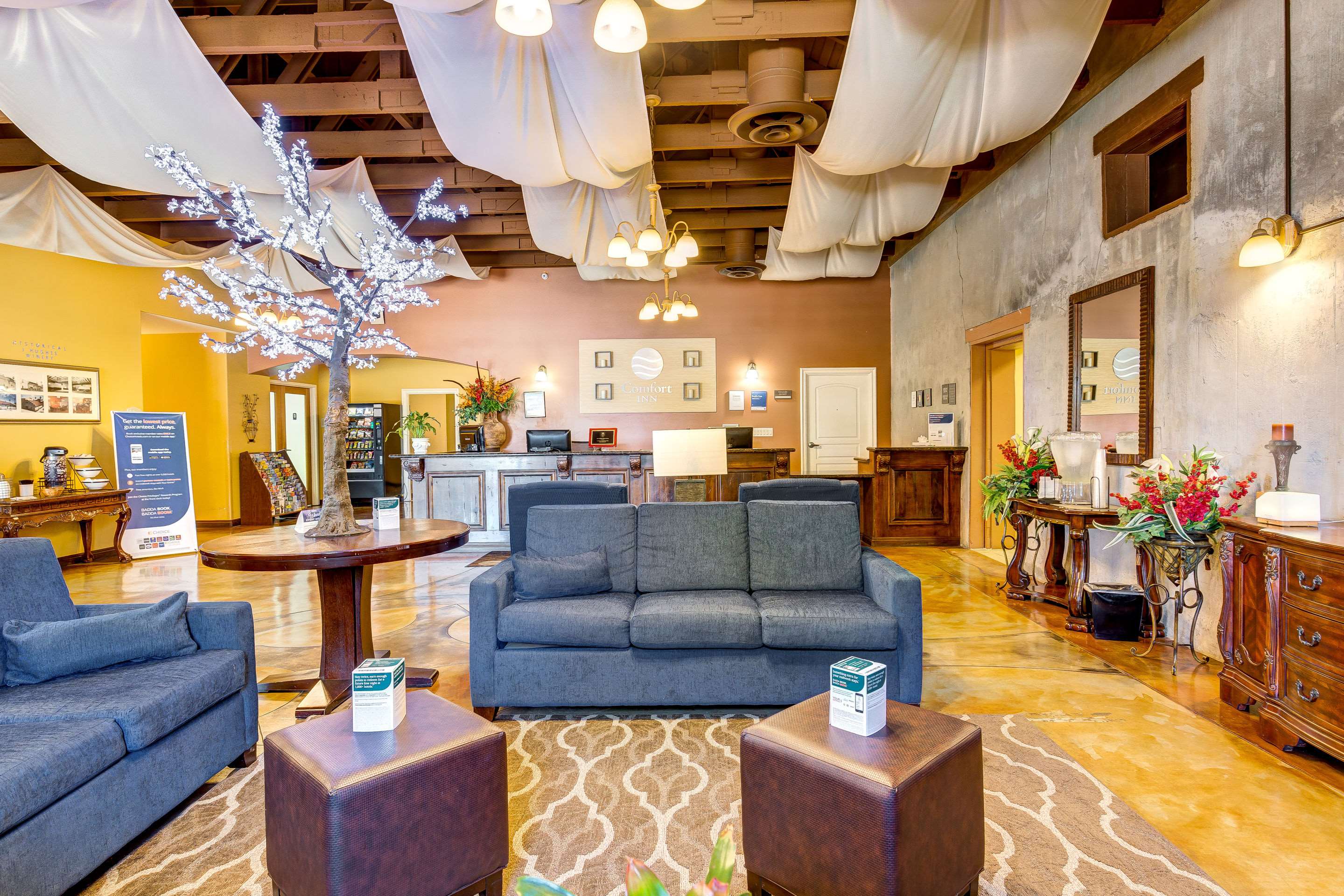 Hotel lobby
