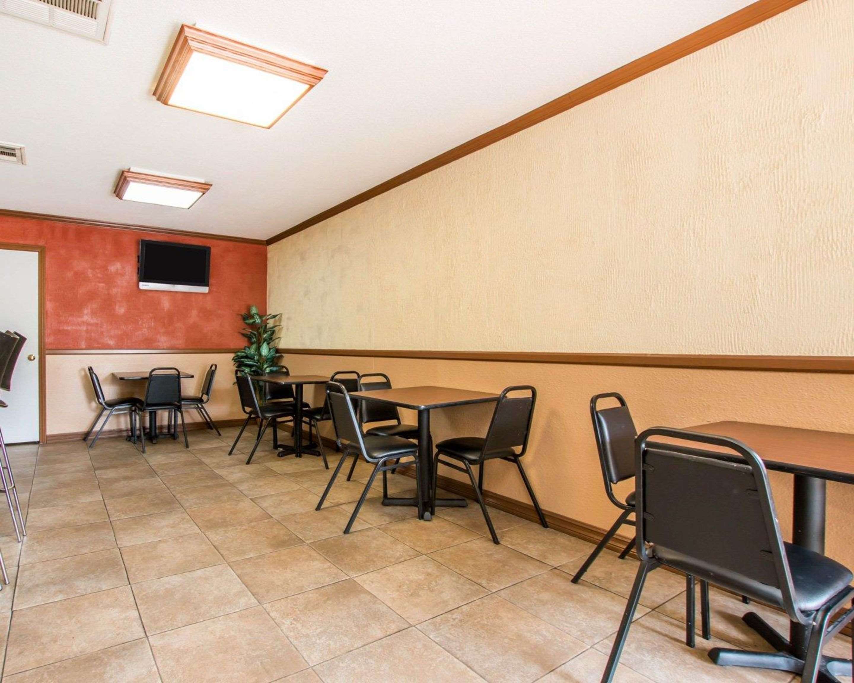 Enjoy breakfast in this seating area