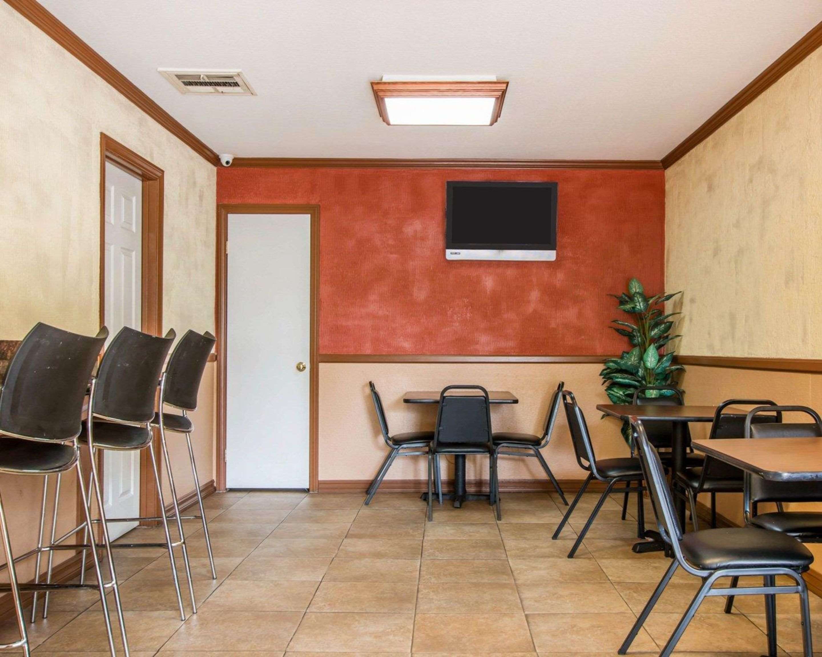 Spacious breakfast area