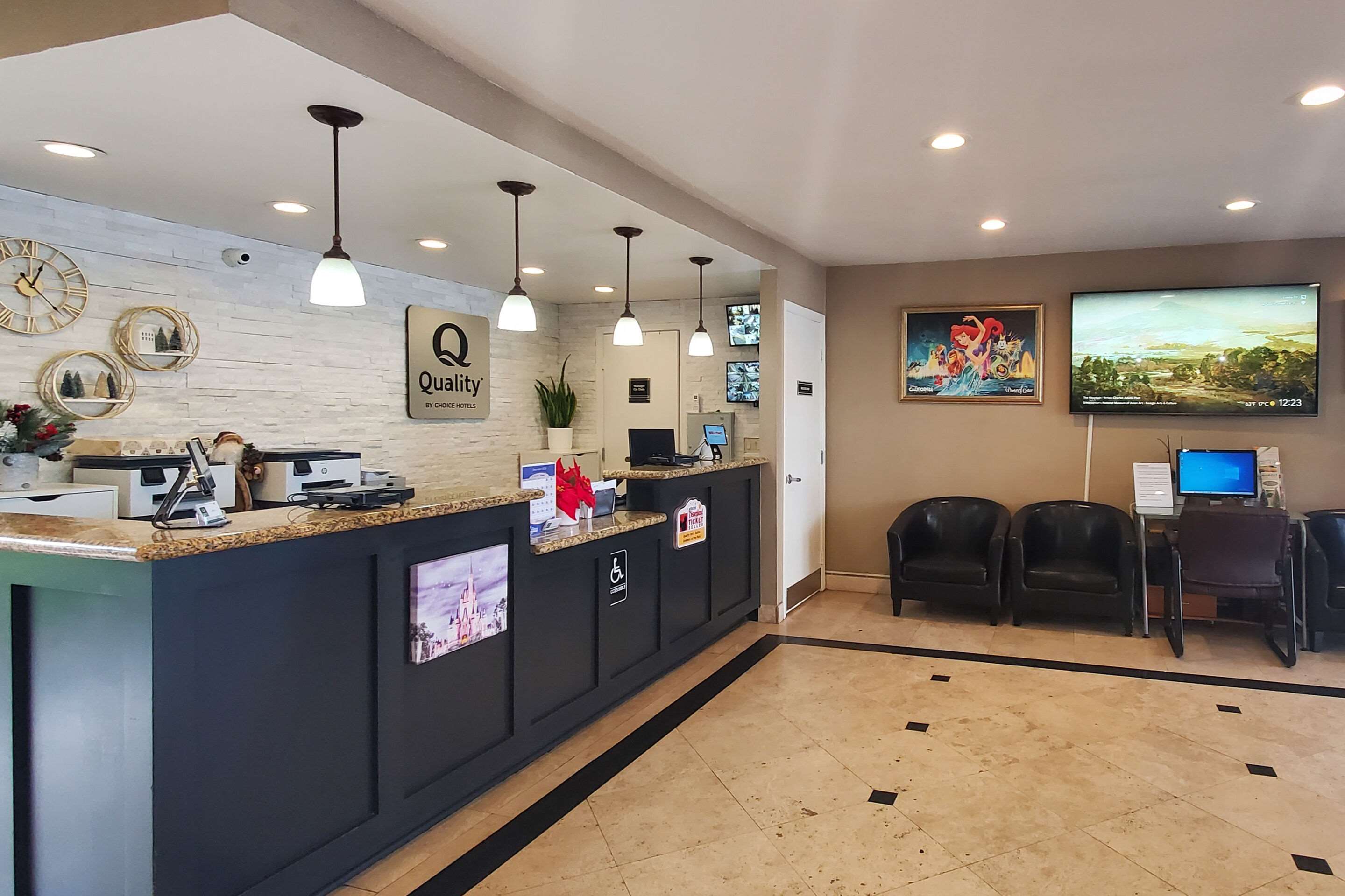 Hotel lobby
