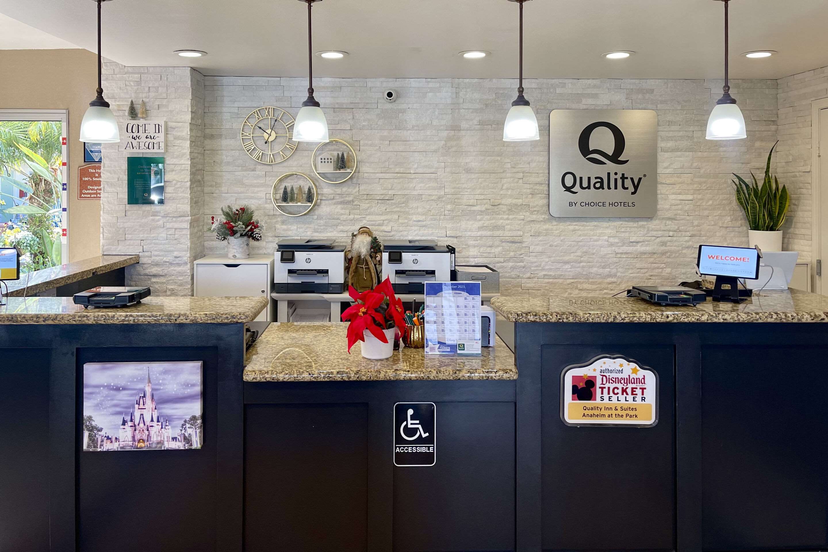 Front desk